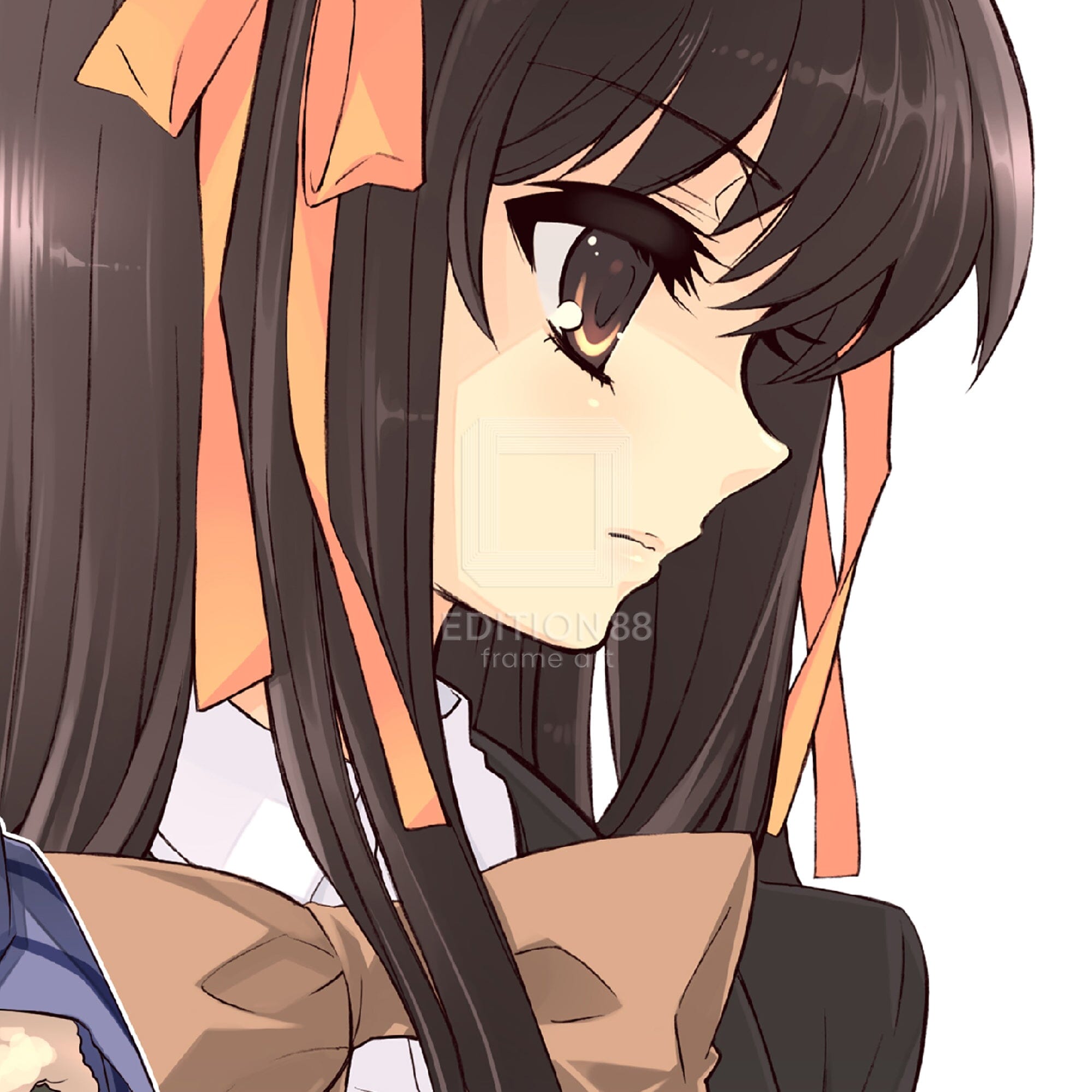 「涼宮ハルヒシリーズ」88グラフ7(『劇場版 涼宮ハルヒの消失』Blu-Layジャケット)/ いとうのいぢ(直筆サイン入り/国内版限定100枚) 88グラフ Edition88