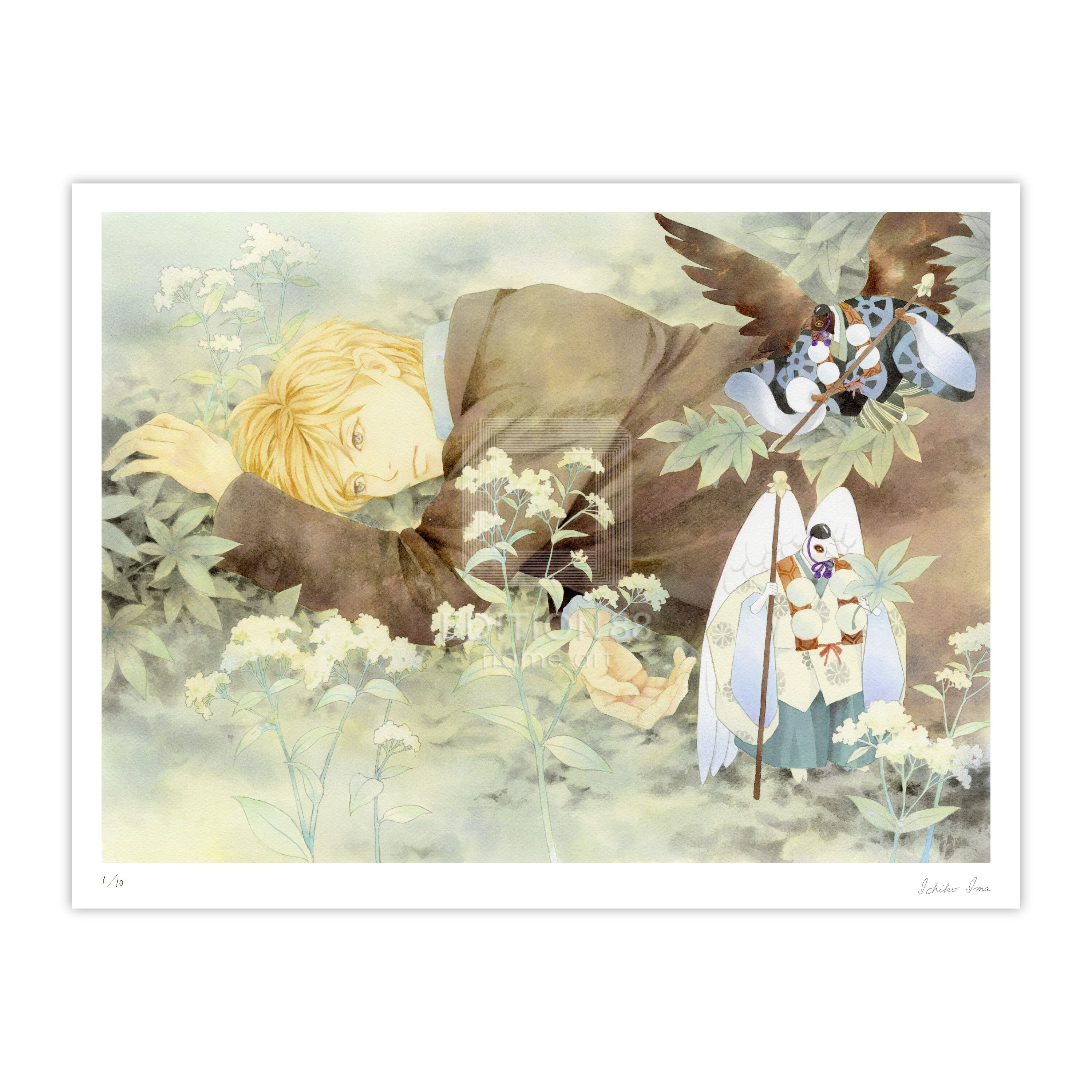 「百鬼夜行抄」88グラフ4 コミックス30巻 表紙 / 今市子(直筆サイン入り / 限定10枚) 88グラフ Edition88