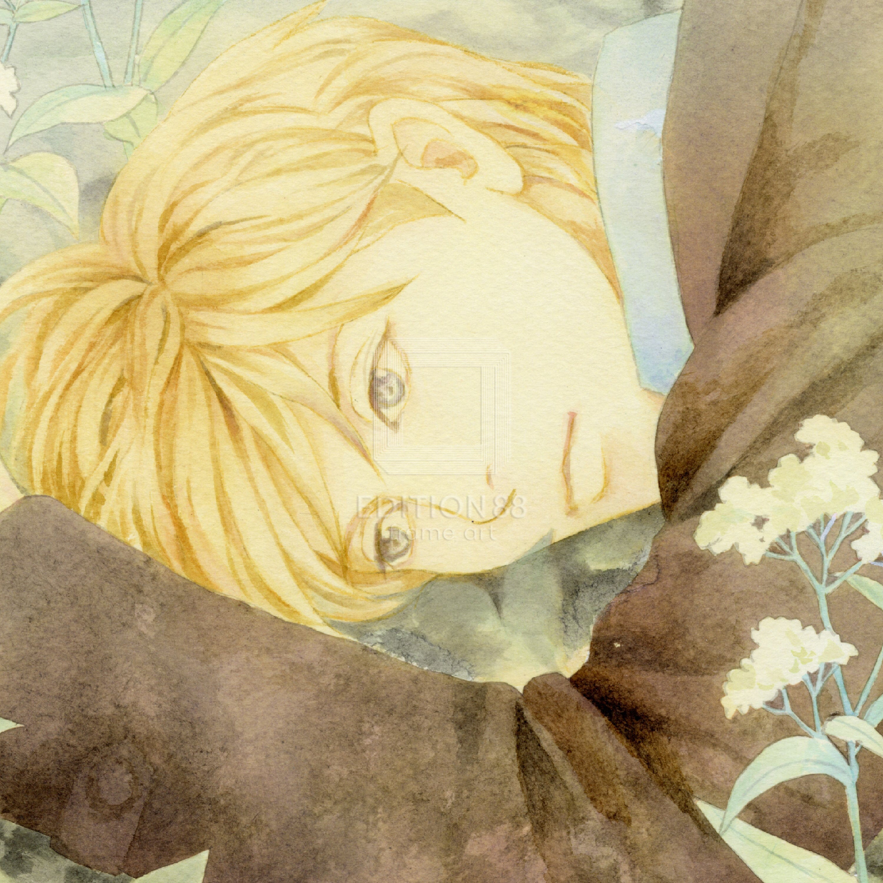 「百鬼夜行抄」88グラフ4 コミックス30巻 表紙 / 今市子(直筆サイン入り / 限定10枚) 88グラフ Edition88