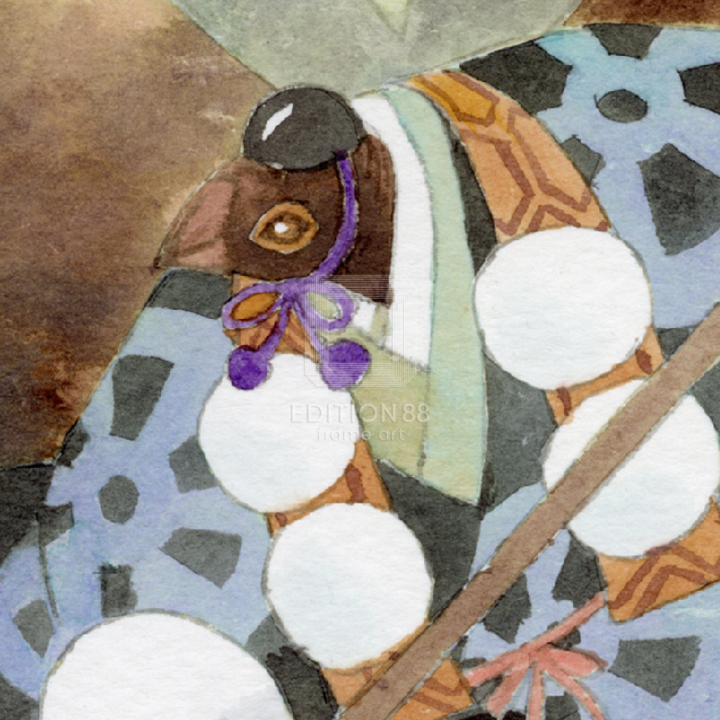 「百鬼夜行抄」88グラフ4 コミックス30巻 表紙 / 今市子(直筆サイン入り / 限定10枚) 88グラフ Edition88