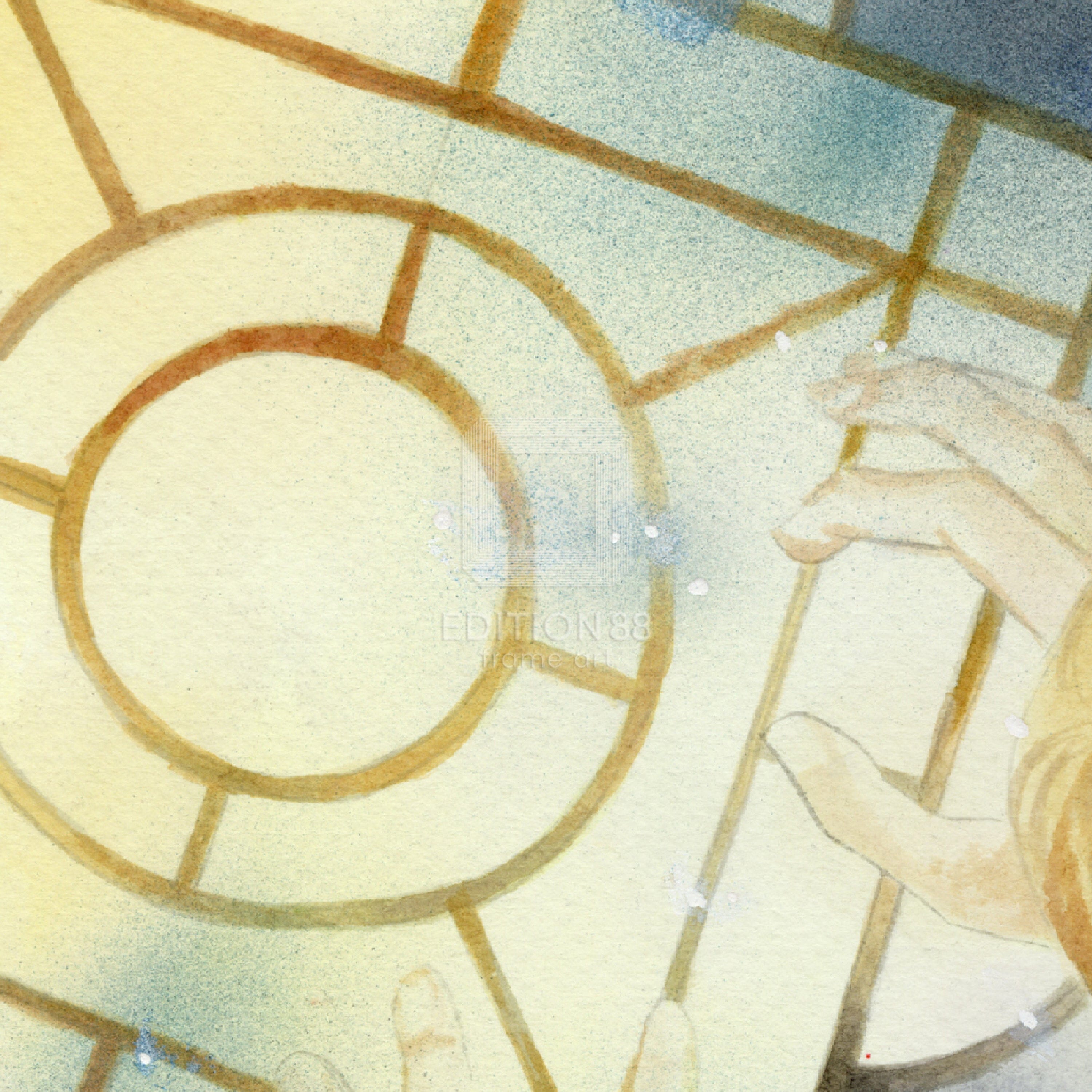 「百鬼夜行抄」88グラフ2 コミックス19巻 表紙 / 今市子(直筆サイン入り / 限定20枚) 88グラフ Edition88