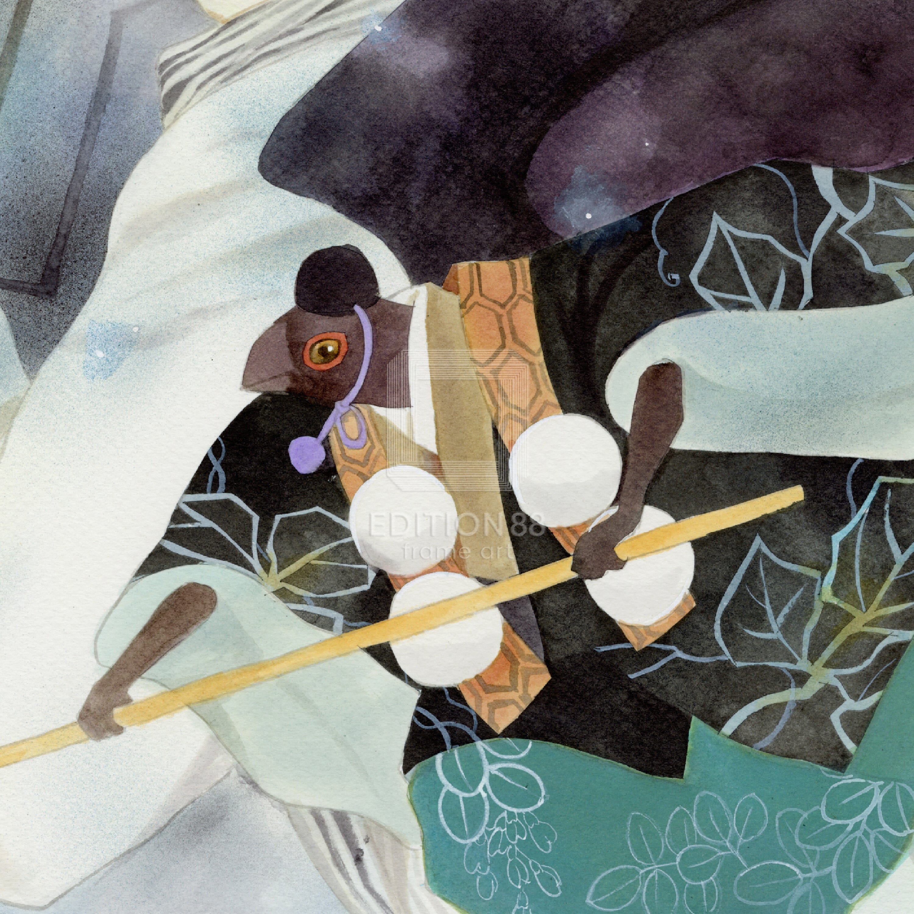 「百鬼夜行抄」88グラフ2 コミックス19巻 表紙 / 今市子(直筆サイン入り / 限定20枚) 88グラフ Edition88