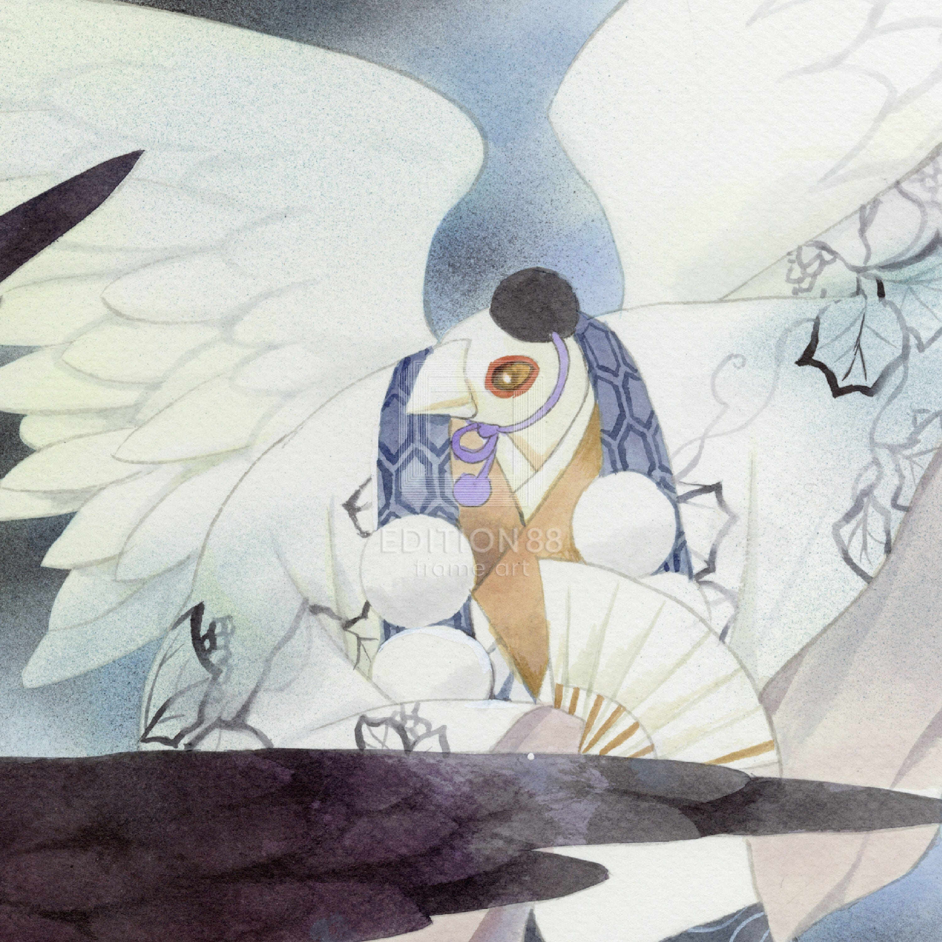 「百鬼夜行抄」88グラフ2 コミックス19巻 表紙 / 今市子(直筆サイン入り / 限定20枚) 88グラフ Edition88