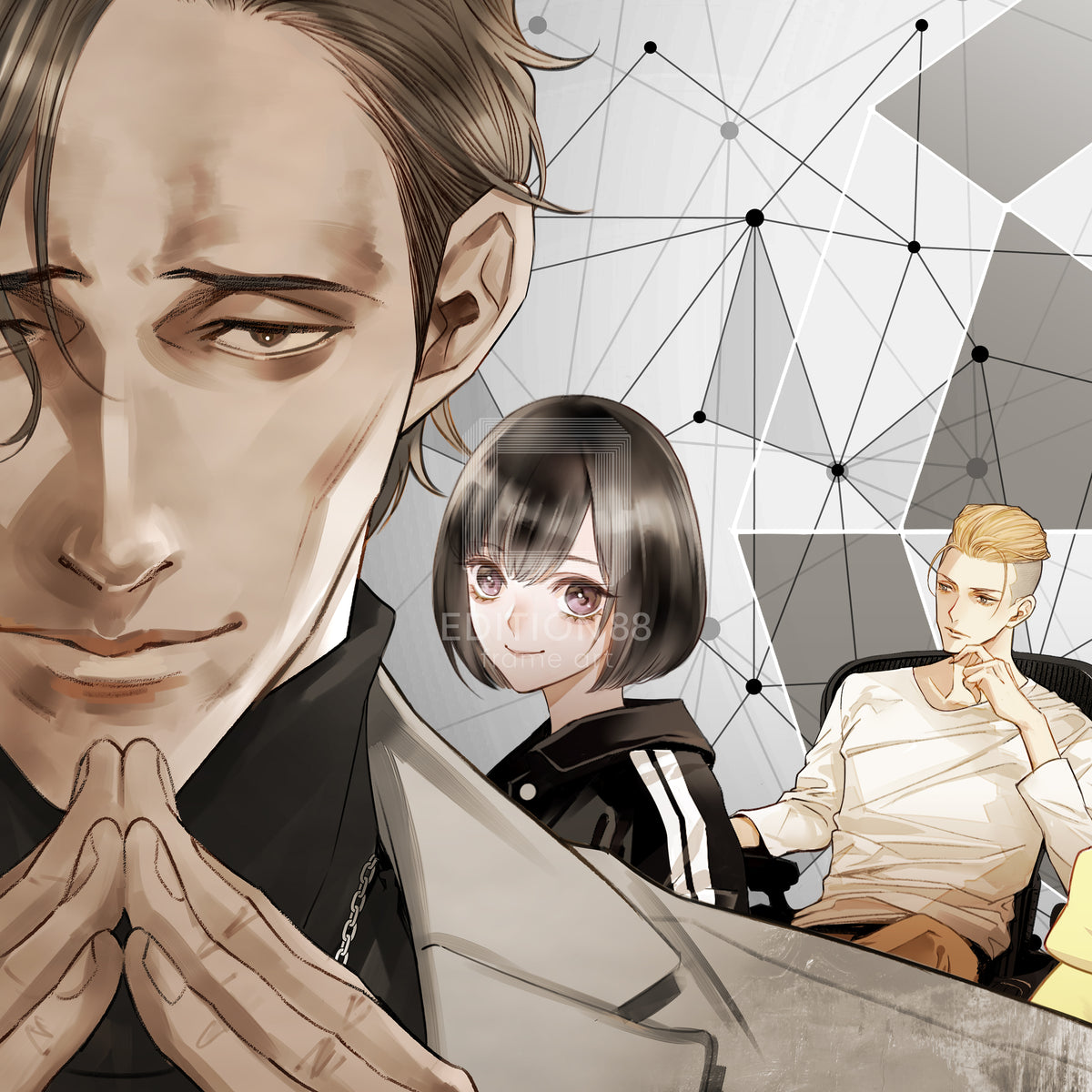 「十角館の殺人」88グラフ1 プラチナ版/清原紘(直筆サイン入り/限定100枚)