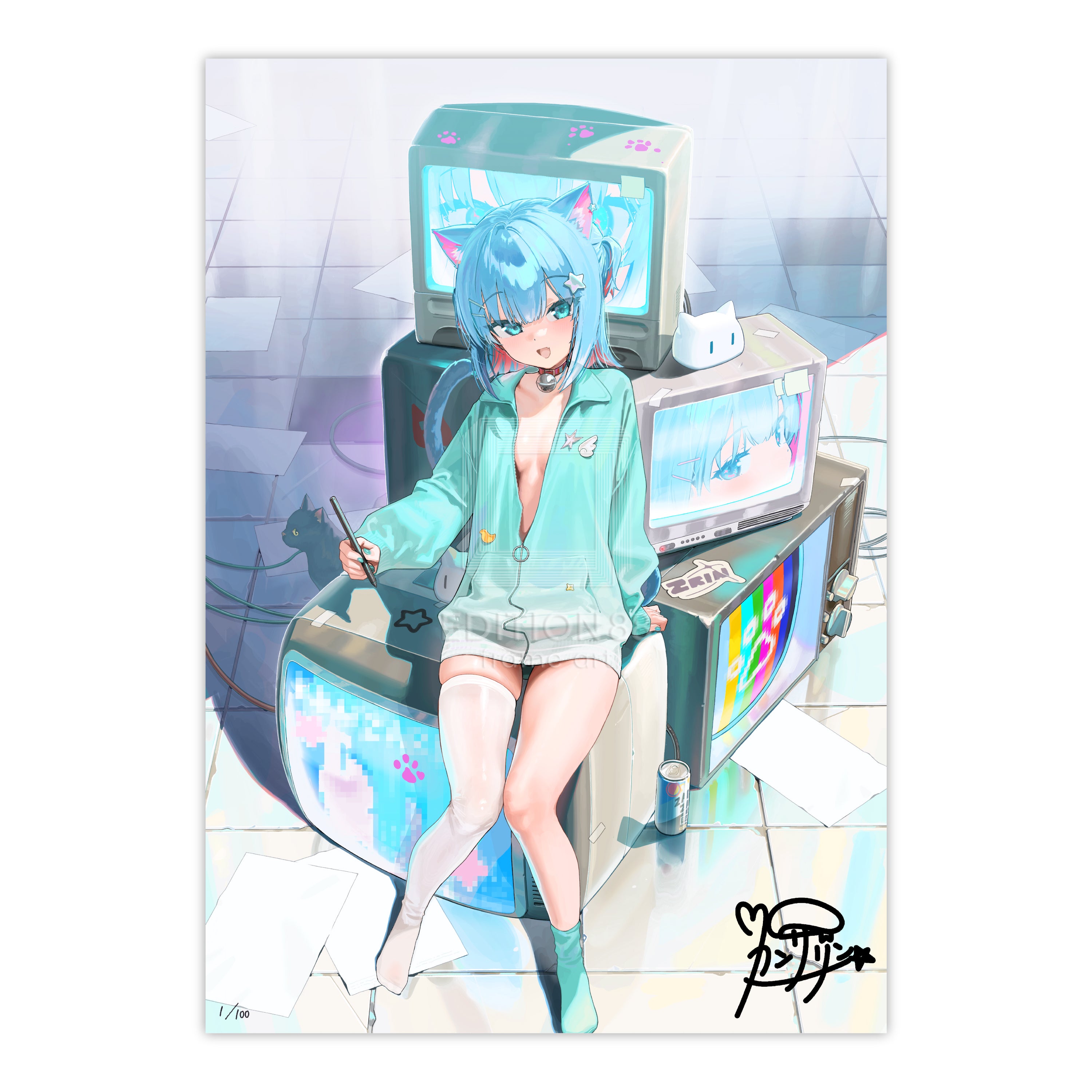 88グラフ1(画集表紙)/カンザリン(直筆サイン入り/限定100枚)