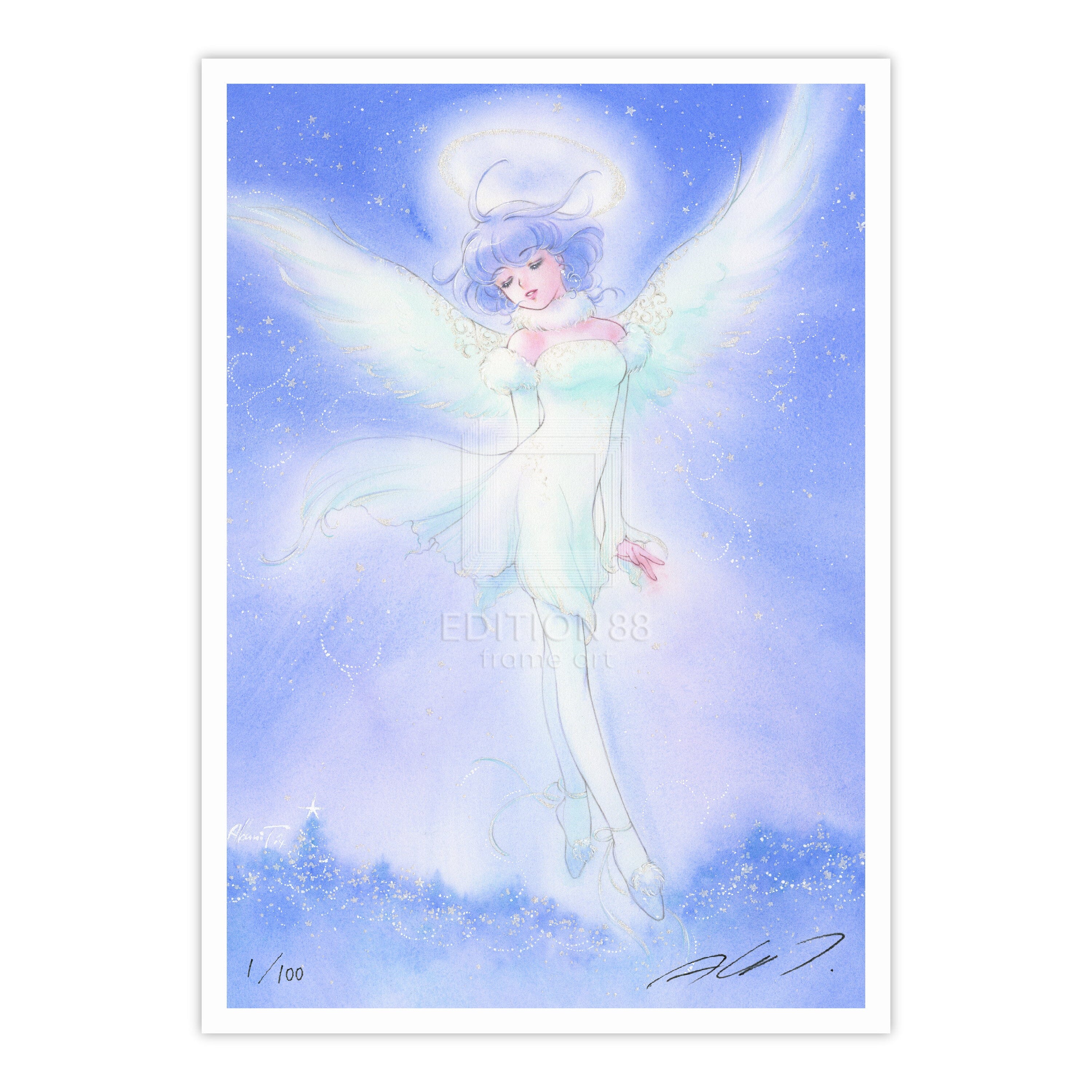 「魔法の天使クリィミーマミ」88グラフ ミニ Creamy Xmas2014 /高田明美(直筆サイン入り / 限定100枚) 88グラフ Edition88