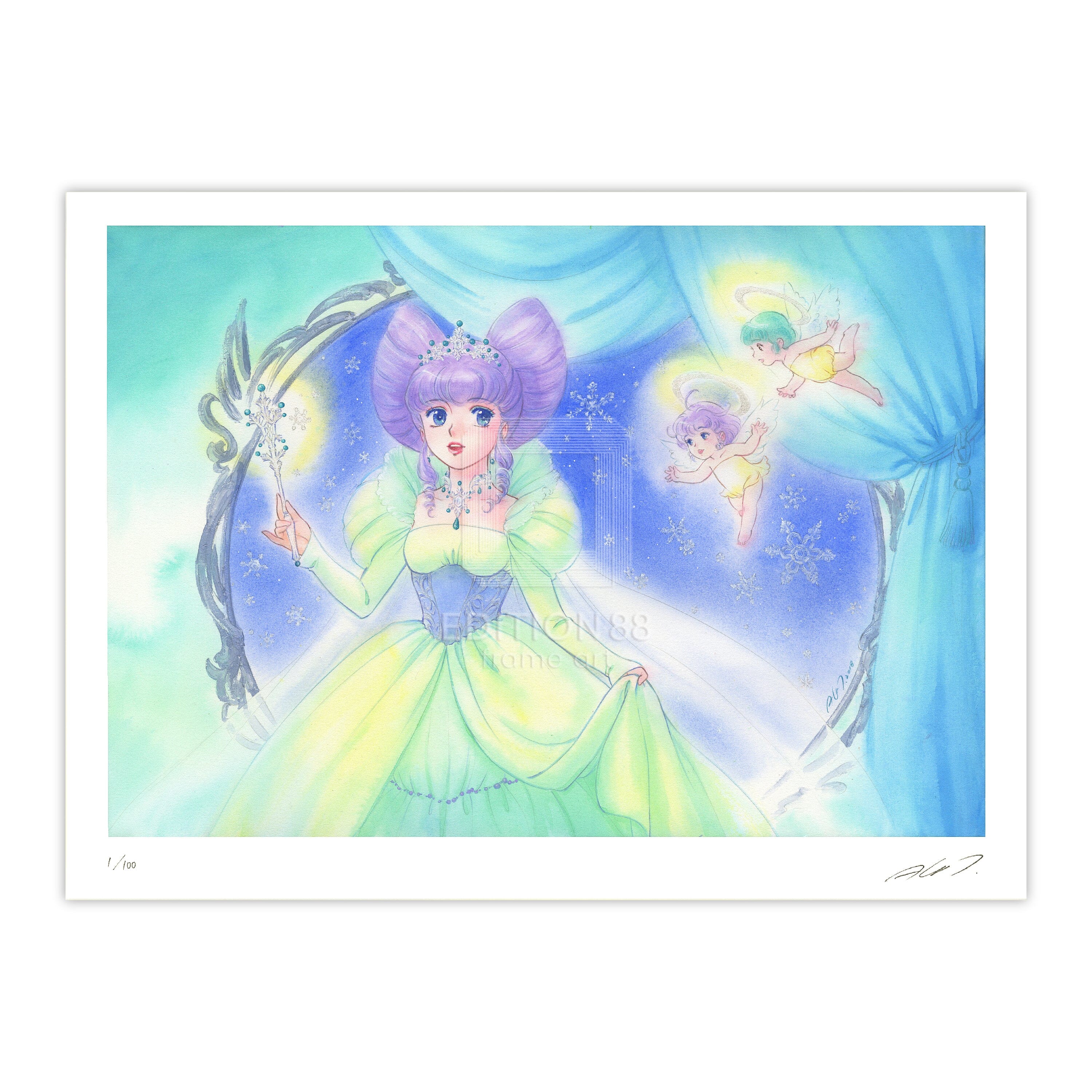 「魔法の天使クリィミーマミ」88グラフ Creamy Xmas 2018 /高田明美(直筆サイン入り / 限定100枚) 88グラフ Edition88