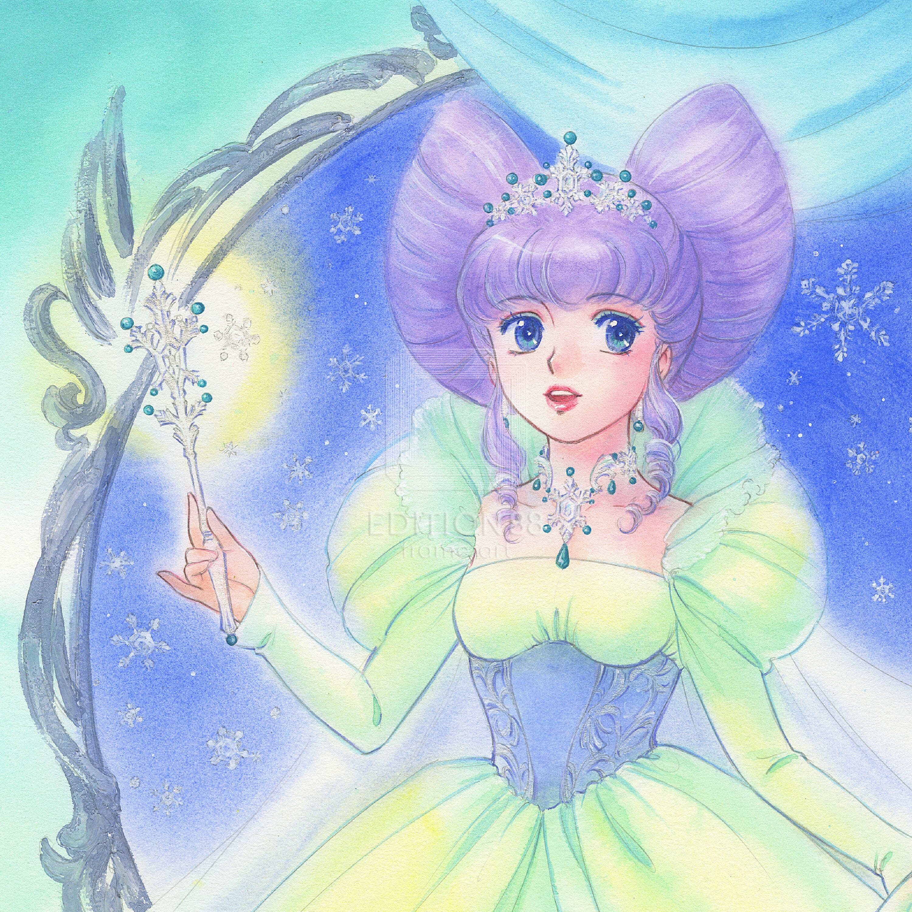 「魔法の天使クリィミーマミ」88グラフ Creamy Xmas 2018 /高田明美(直筆サイン入り / 限定100枚) 88グラフ Edition88