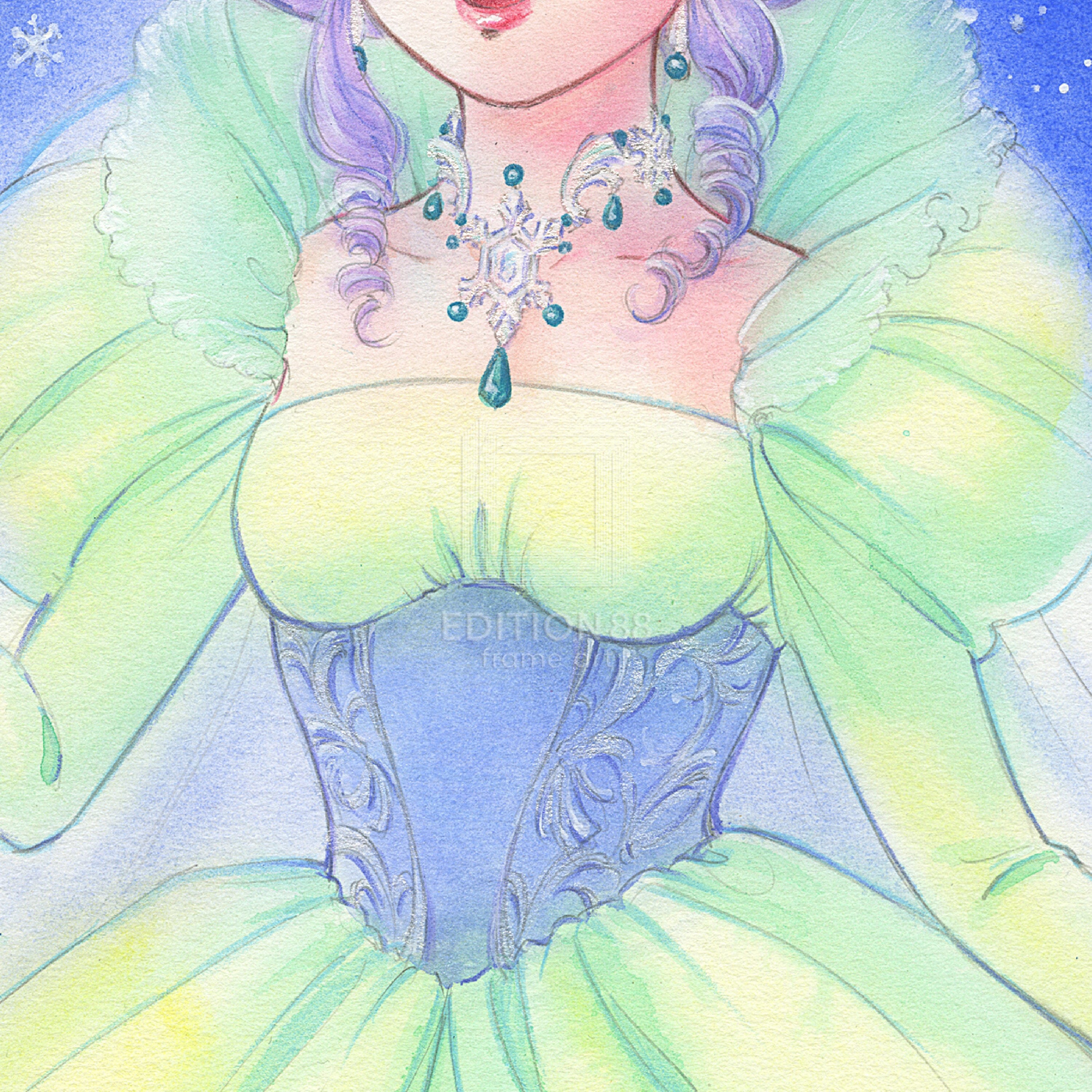 「魔法の天使クリィミーマミ」88グラフ ミニ Creamy Xmas 2018 /高田明美(直筆サイン入り / 限定100枚) 88グラフ Edition88