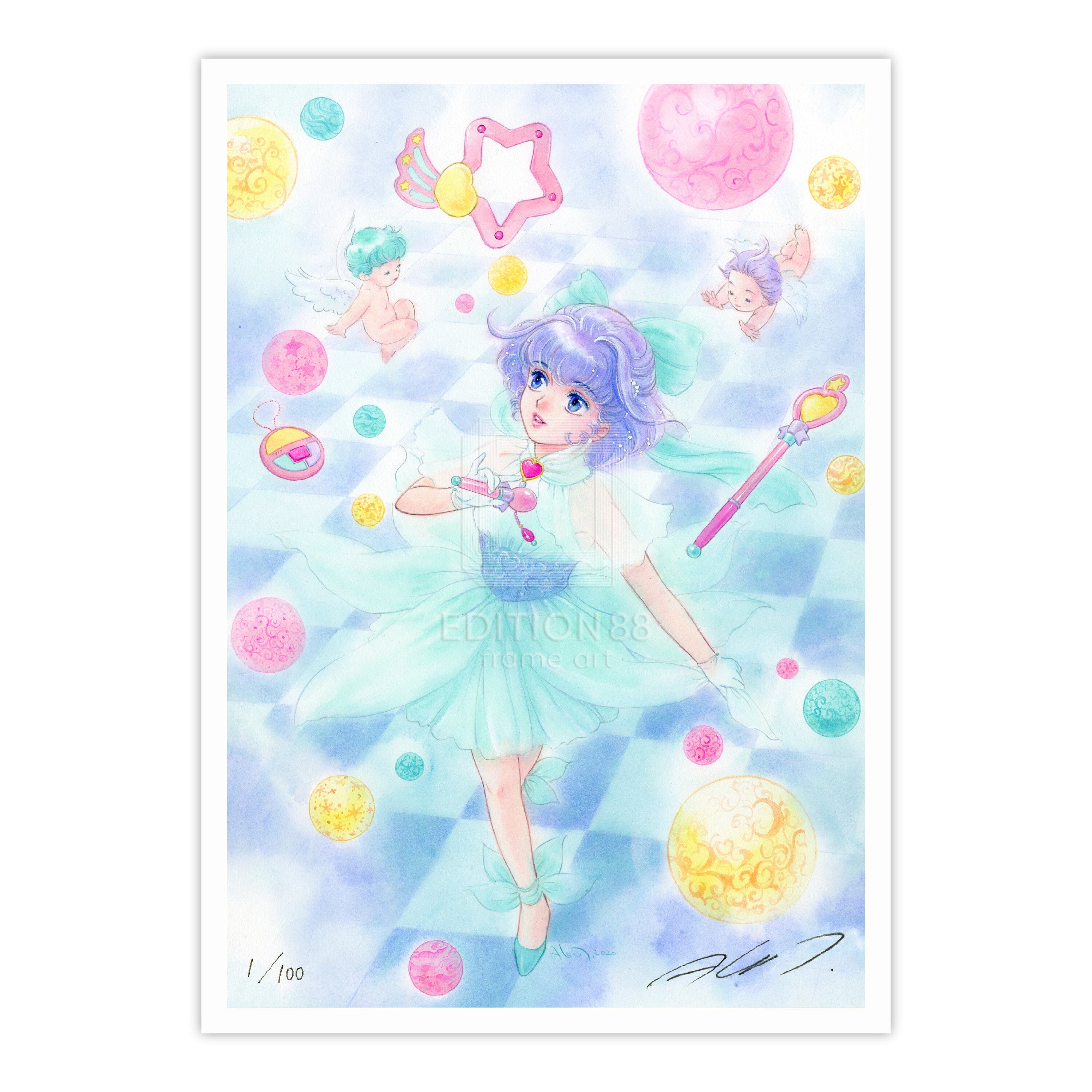 「魔法の天使 クリィミーマミ」 88グラフ ミニ Creamy Xmas2020 /高田明美(直筆サイン入り / 限定100枚) 88グラフ Edition88