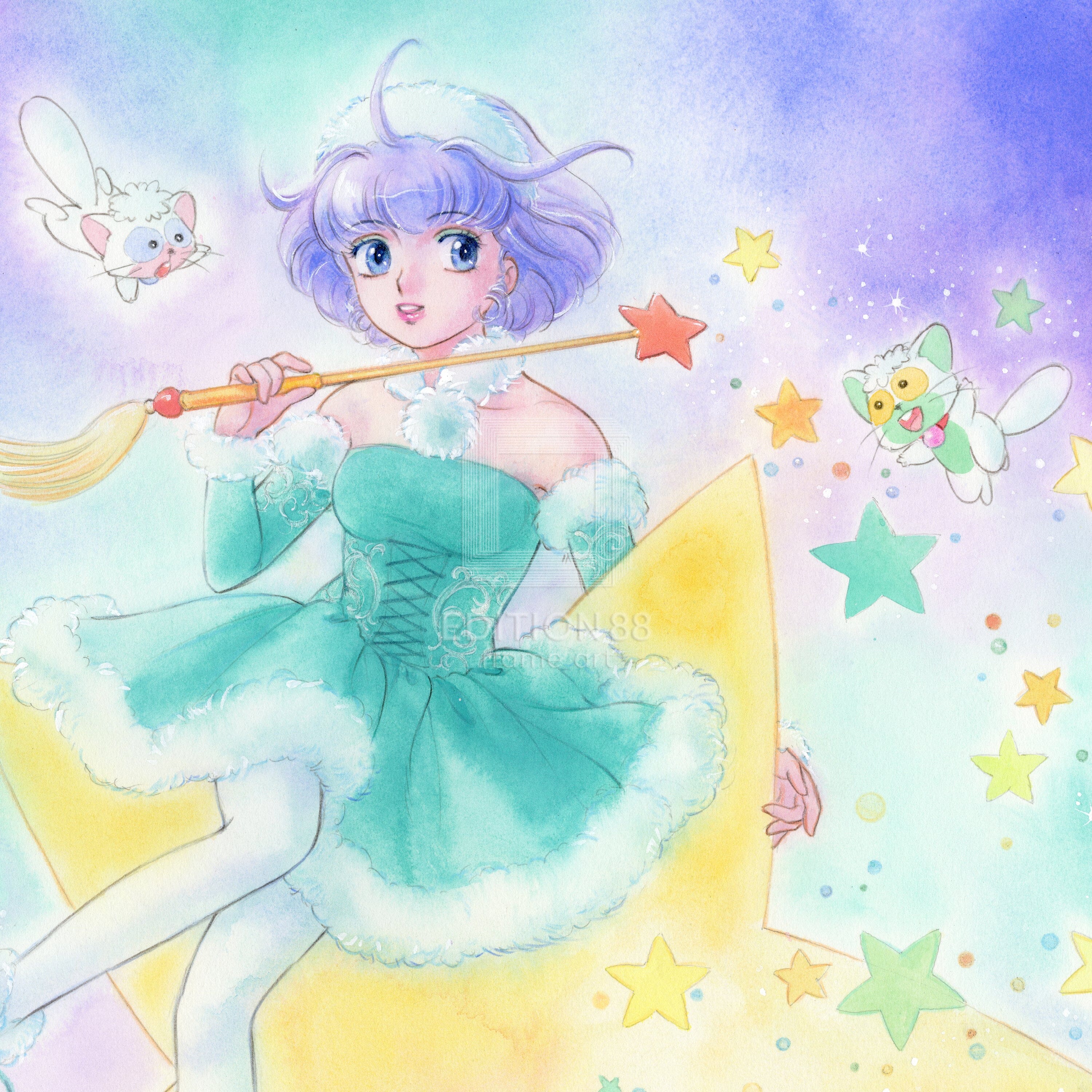 「魔法の天使クリィミーマミ」88グラフ ミニ Creamy Xmas2021 /高田明美(直筆サイン入り / 限定100枚) 88グラフ Edition88