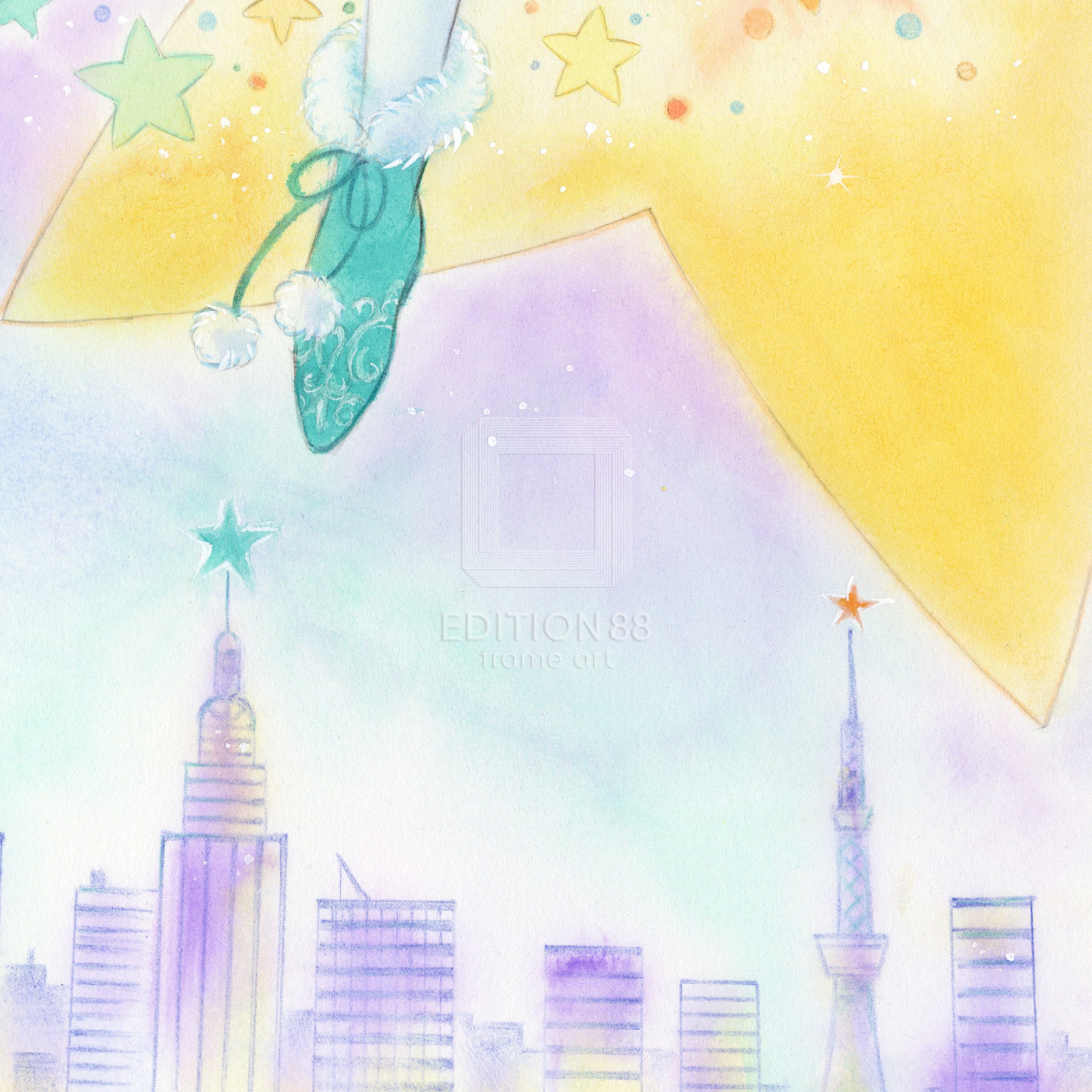 「魔法の天使クリィミーマミ」88グラフ ミニ Creamy Xmas2021 /高田明美(直筆サイン入り / 限定100枚) 88グラフ Edition88