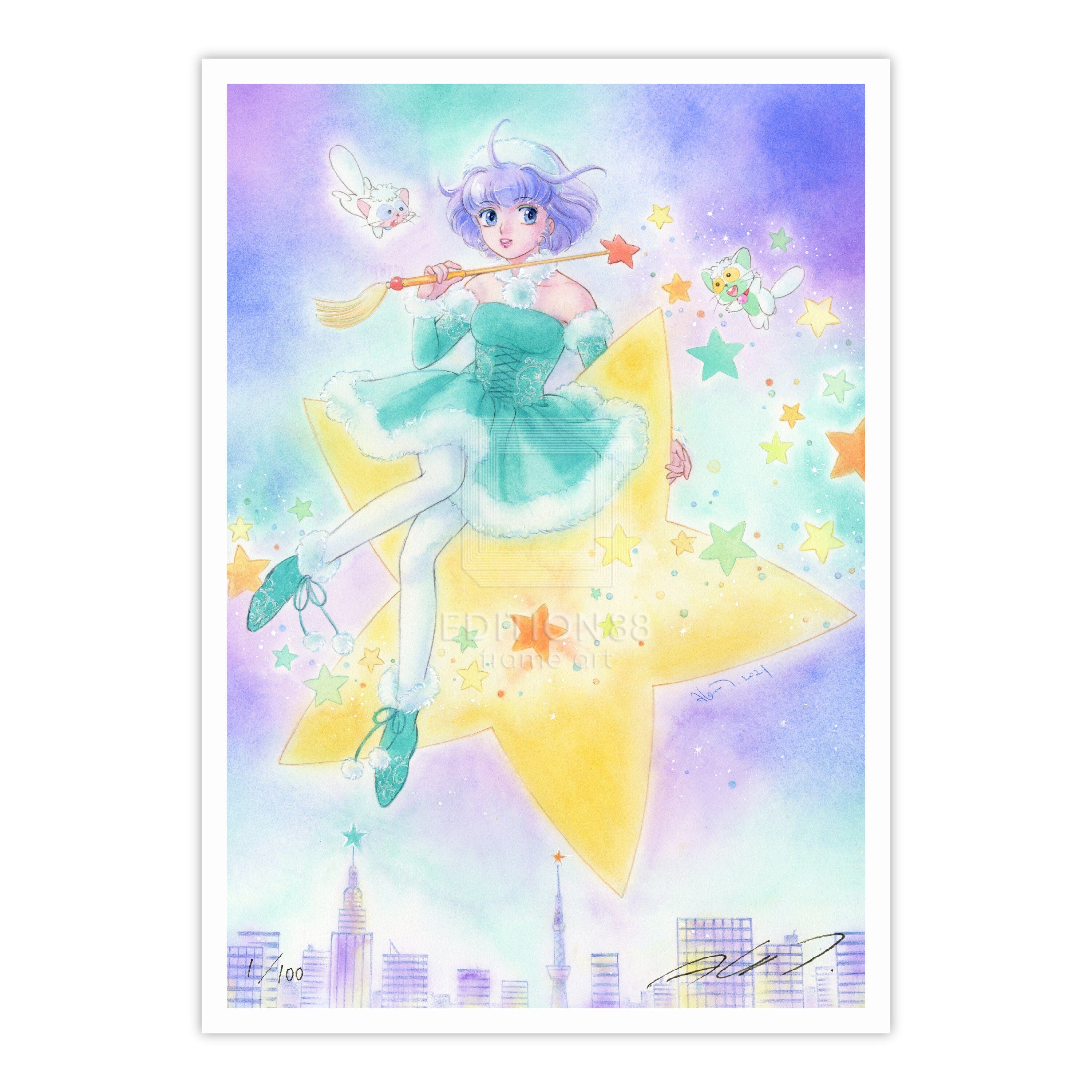 「魔法の天使クリィミーマミ」88グラフ ミニ Creamy Xmas2021 /高田明美(直筆サイン入り / 限定100枚) 88グラフ Edition88