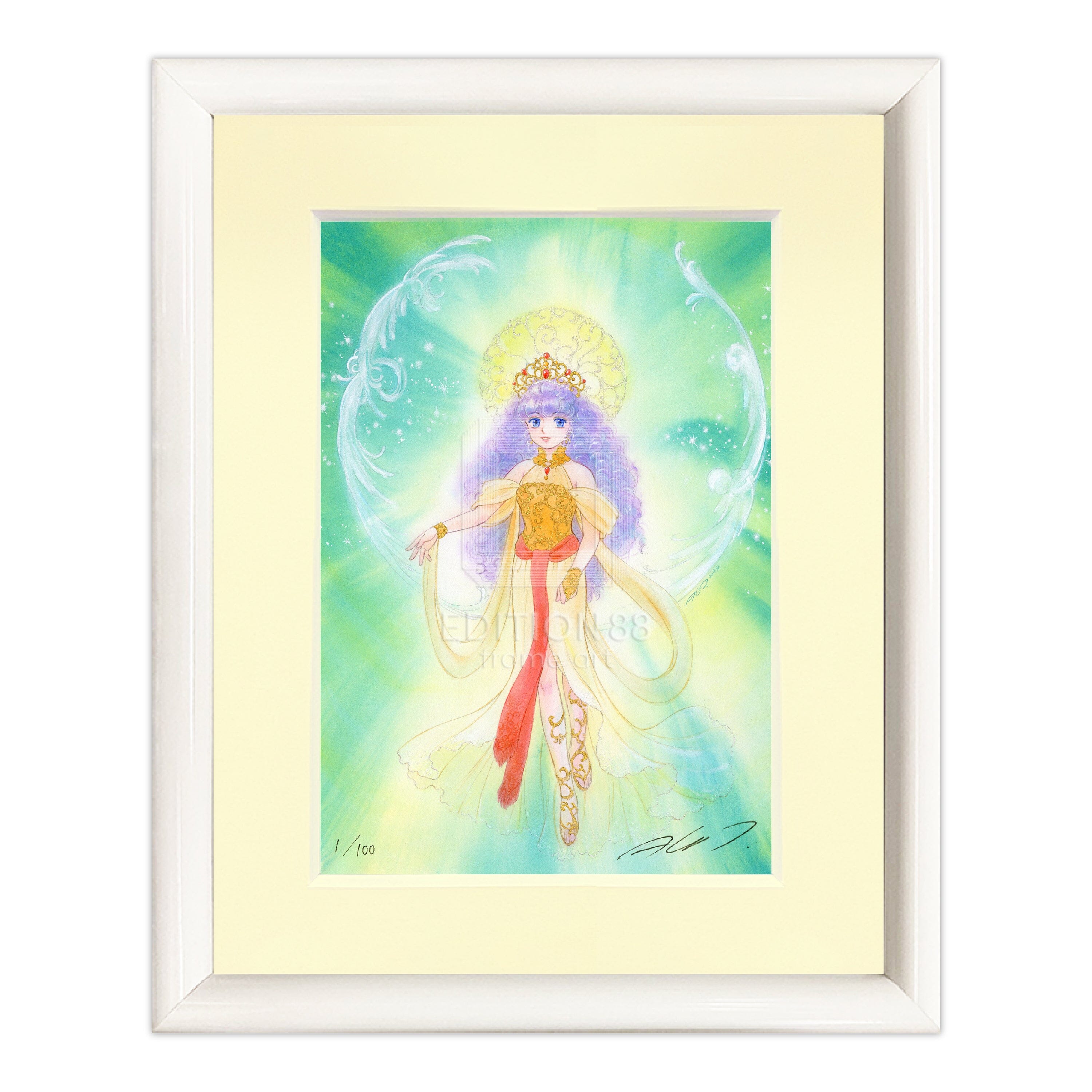 「魔法の天使クリィミーマミ」88グラフ ミニ Creamy Xmas 2024 /高田明美(直筆サイン入り / 限定100枚) 88グラフ Edition88