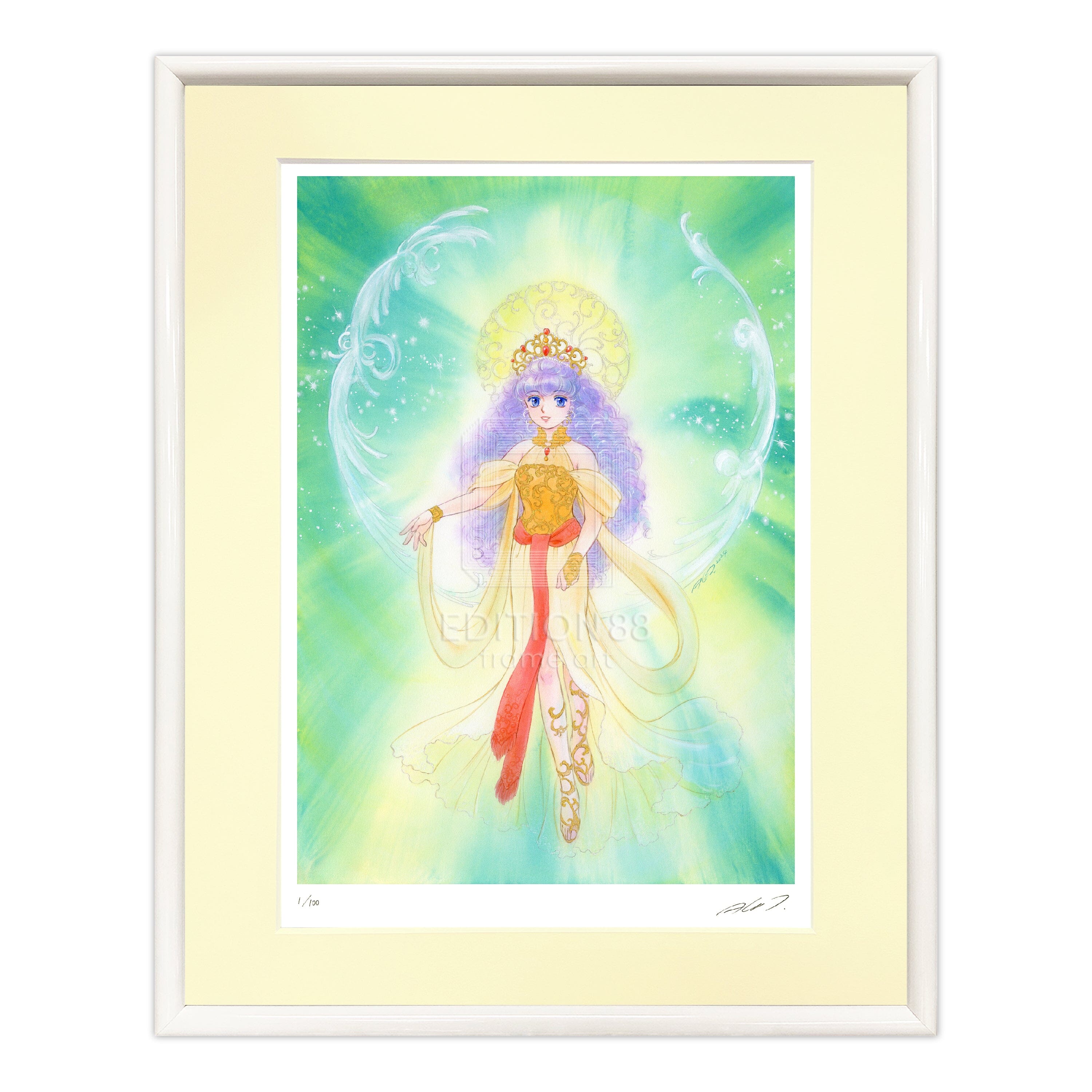 「魔法の天使クリィミーマミ」88グラフ Creamy Xmas 2024 /高田明美(直筆サイン入り / 限定100枚) 88グラフ Edition88