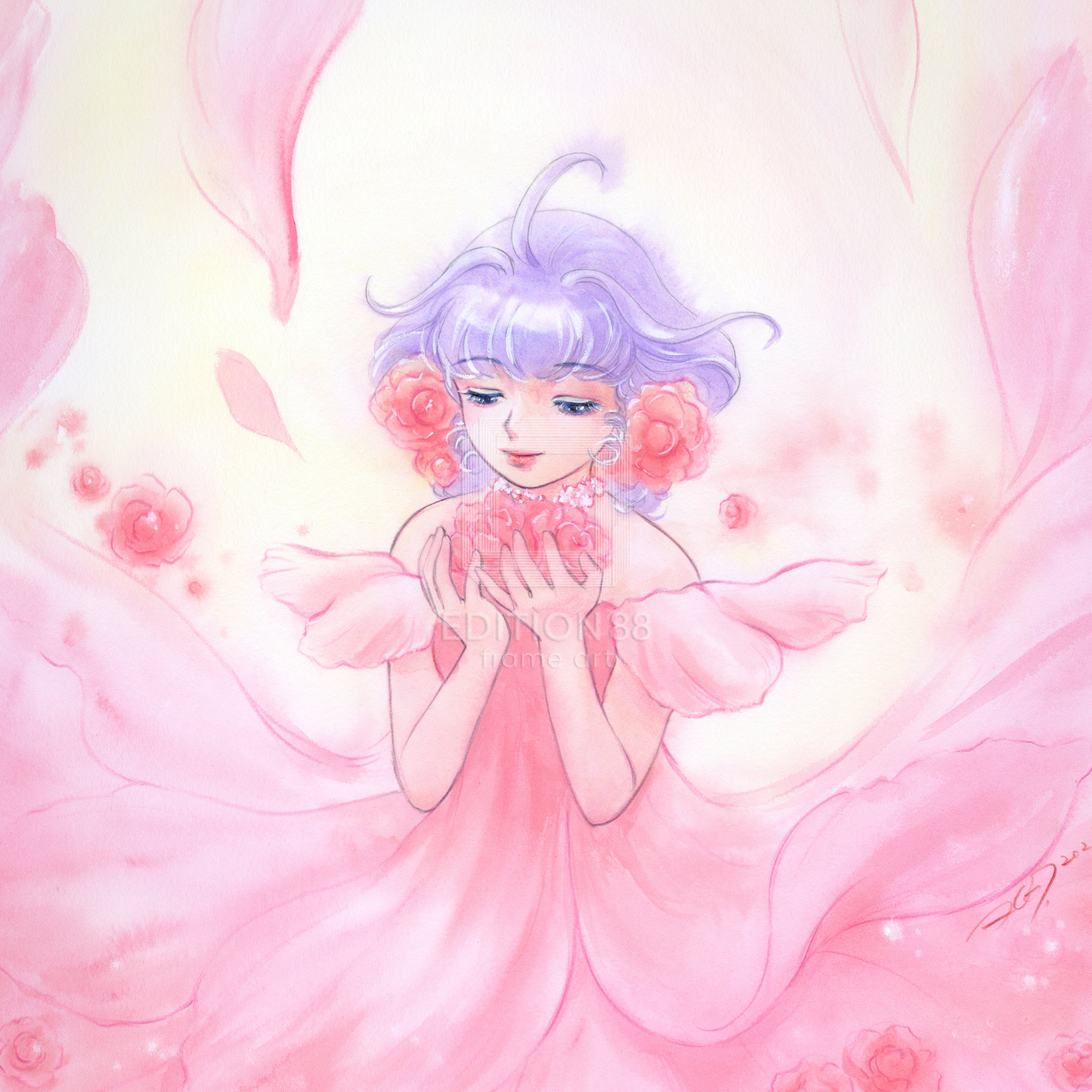 「魔法の天使クリィミーマミ」88グラフ Peaceful moment /高田明美(直筆サイン入り / 限定100枚)