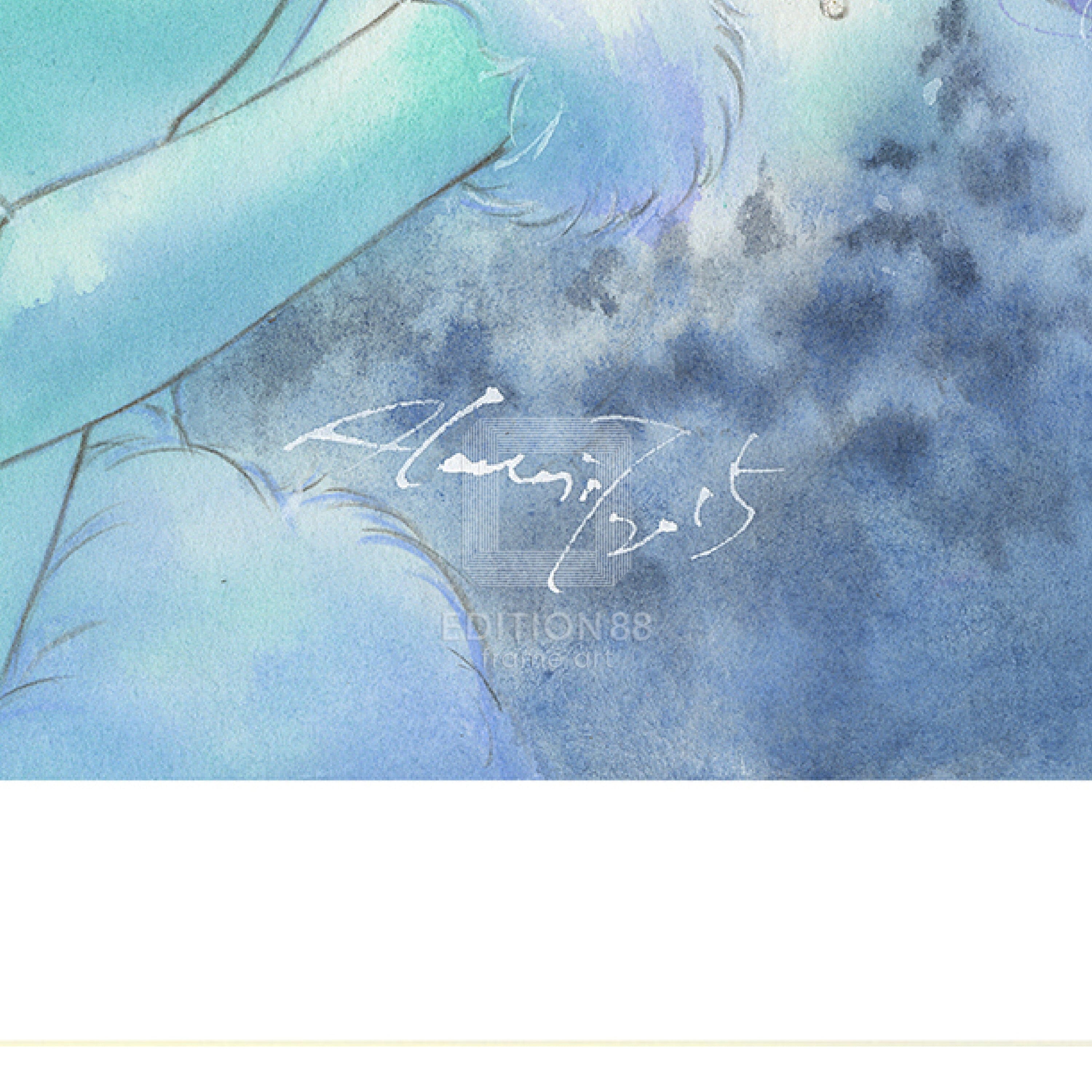 「魔法の天使クリィミーマミ」88グラフ Snowflake /高田明美(直筆サイン入り / 限定100枚) 88グラフ Edition88