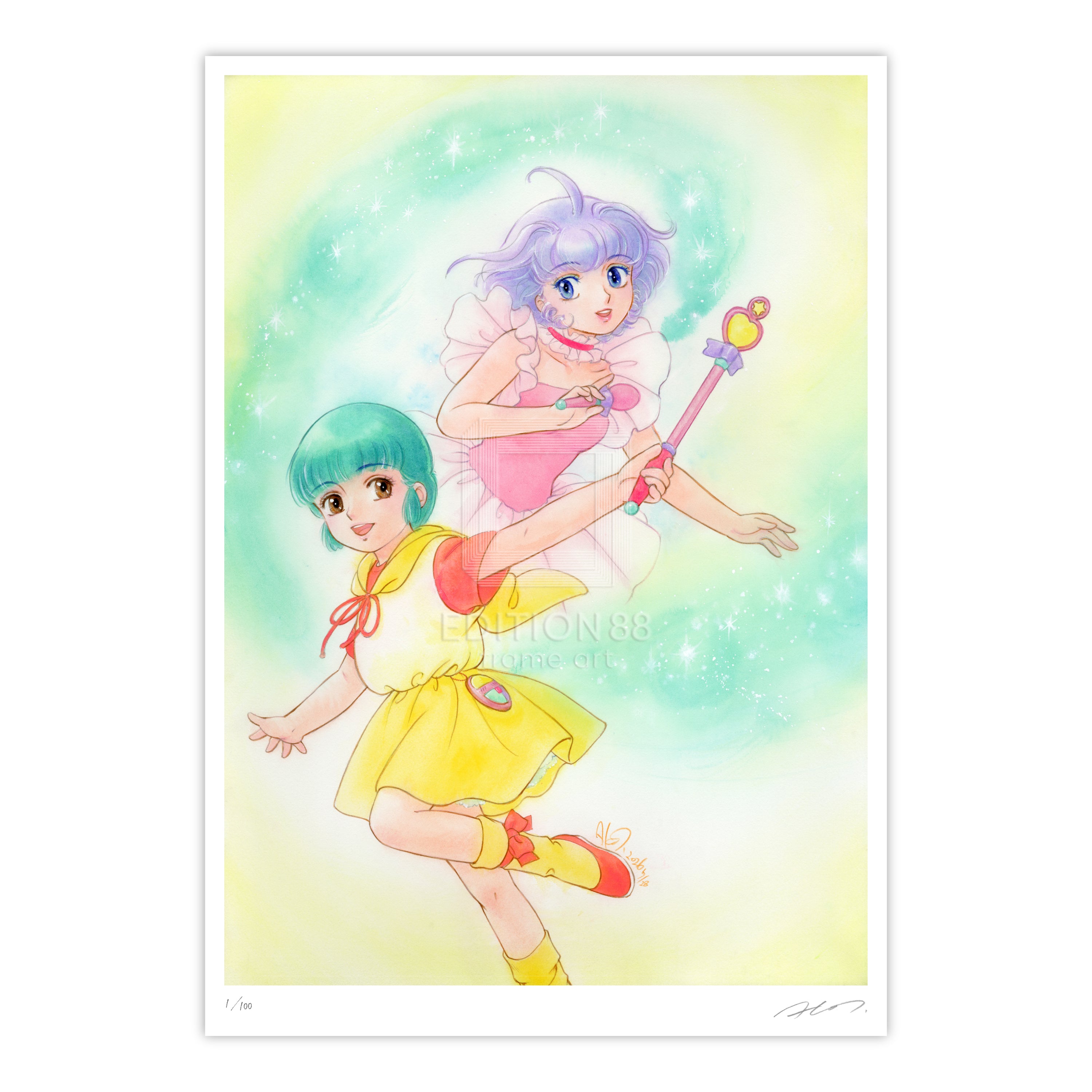 「魔法の天使クリィミーマミ」88グラフ Angel Touch 2026 / 高田明美(直筆サイン入り/限定100枚)