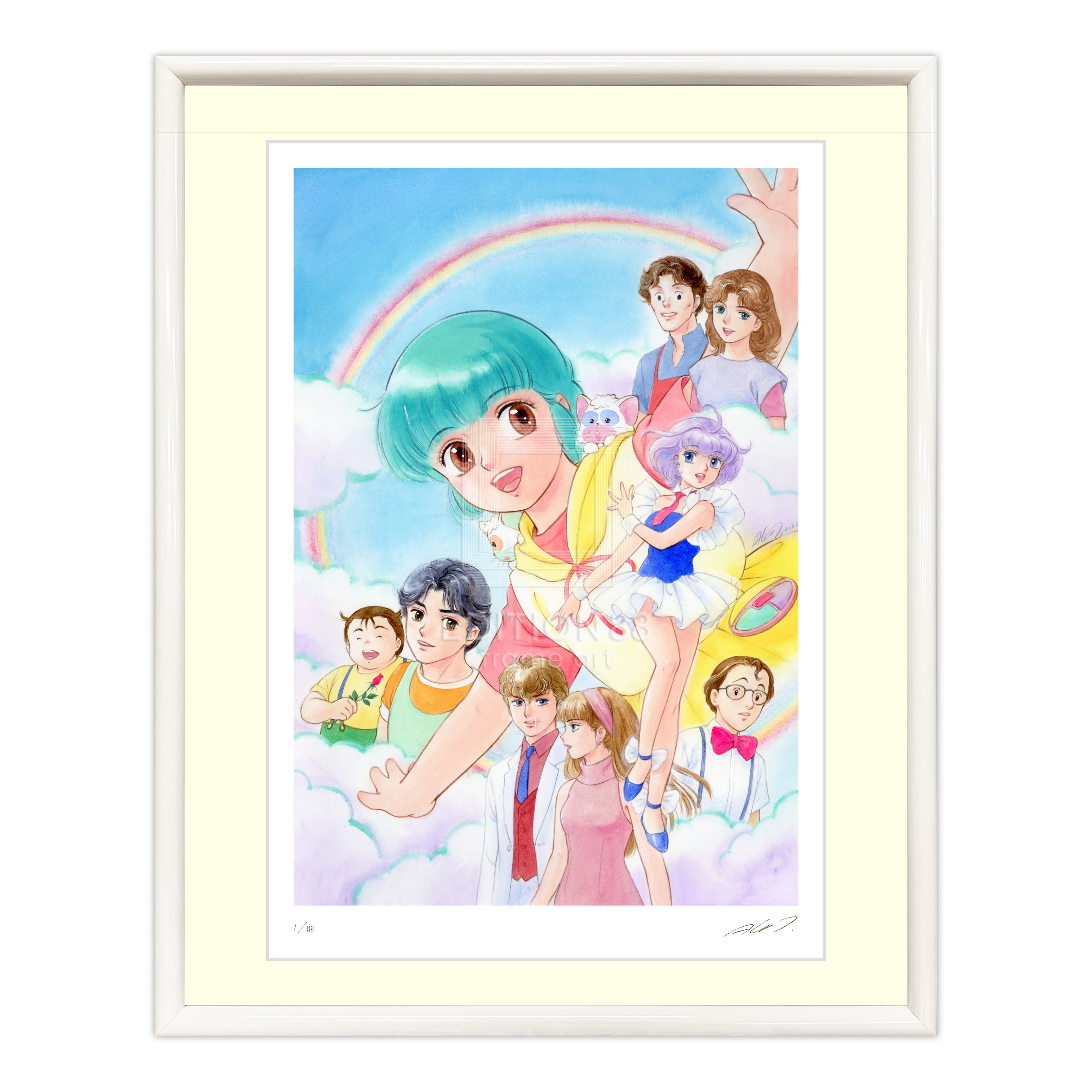 「魔法の天使 クリィミーマミ」 88グラフ 40th Anniversary /高田明美(直筆サイン入り / 限定88枚)