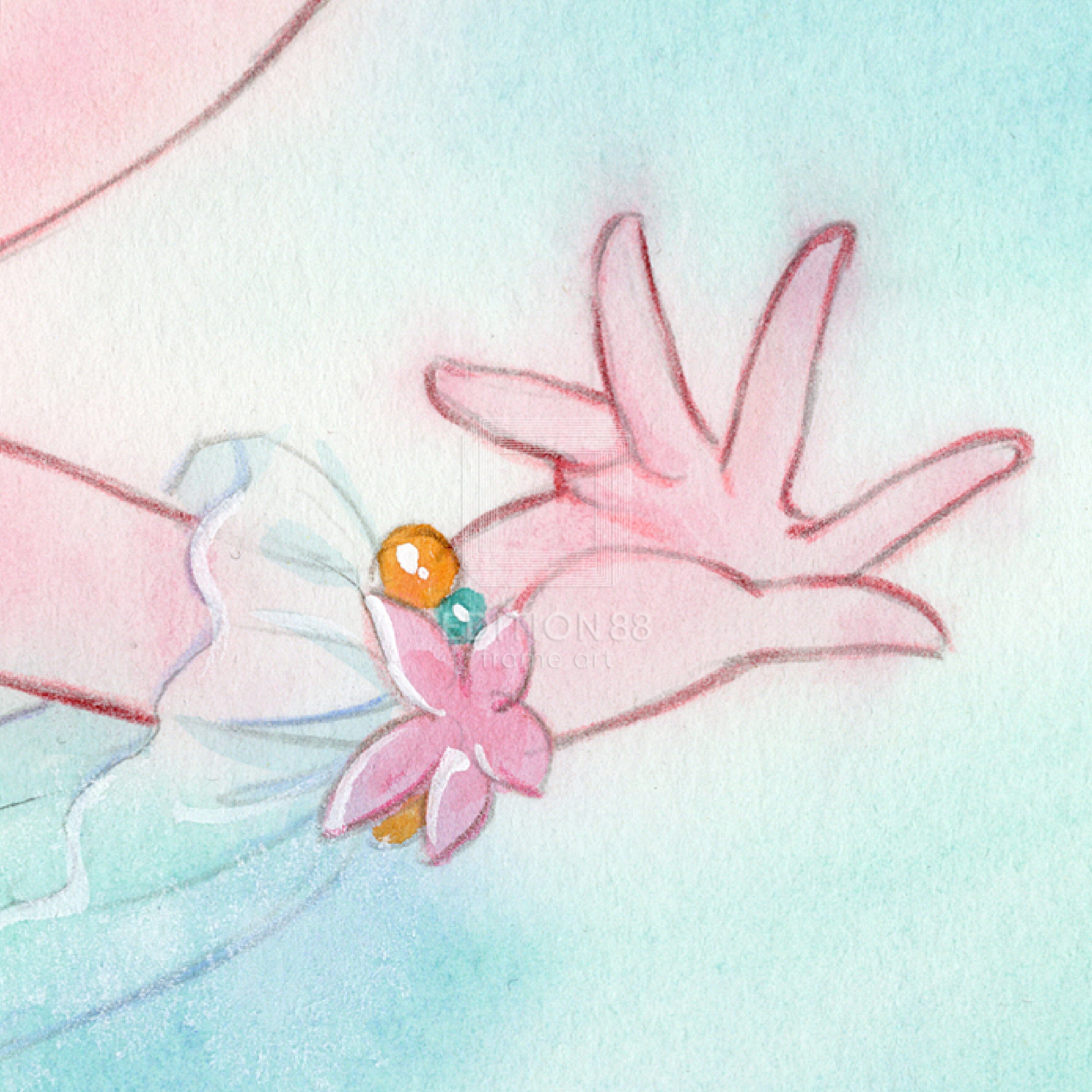 「魔法の天使 クリィミーマミ」88グラフ「Angelic Moment VII -Splash-」 /高田明美(直筆サイン入り / 限定100枚) 88グラフ Edition88