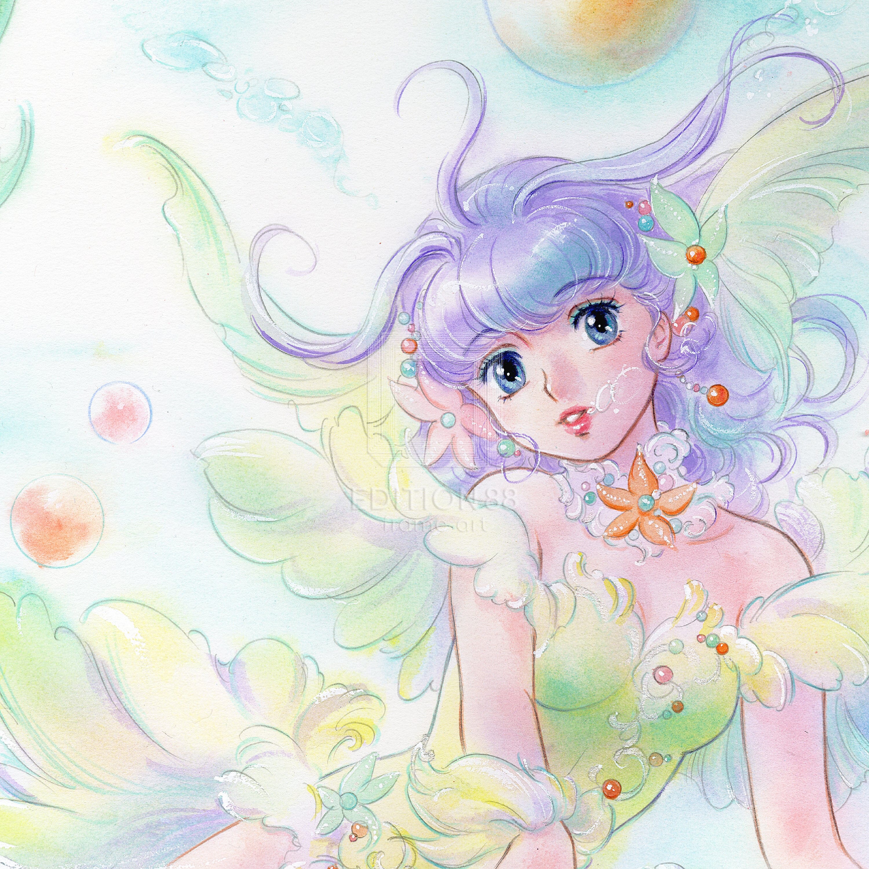 「魔法の天使 クリィミーマミ」88グラフ Angelic Moment V /高田明美(直筆サイン入り / 限定300枚) 88グラフ Edition88