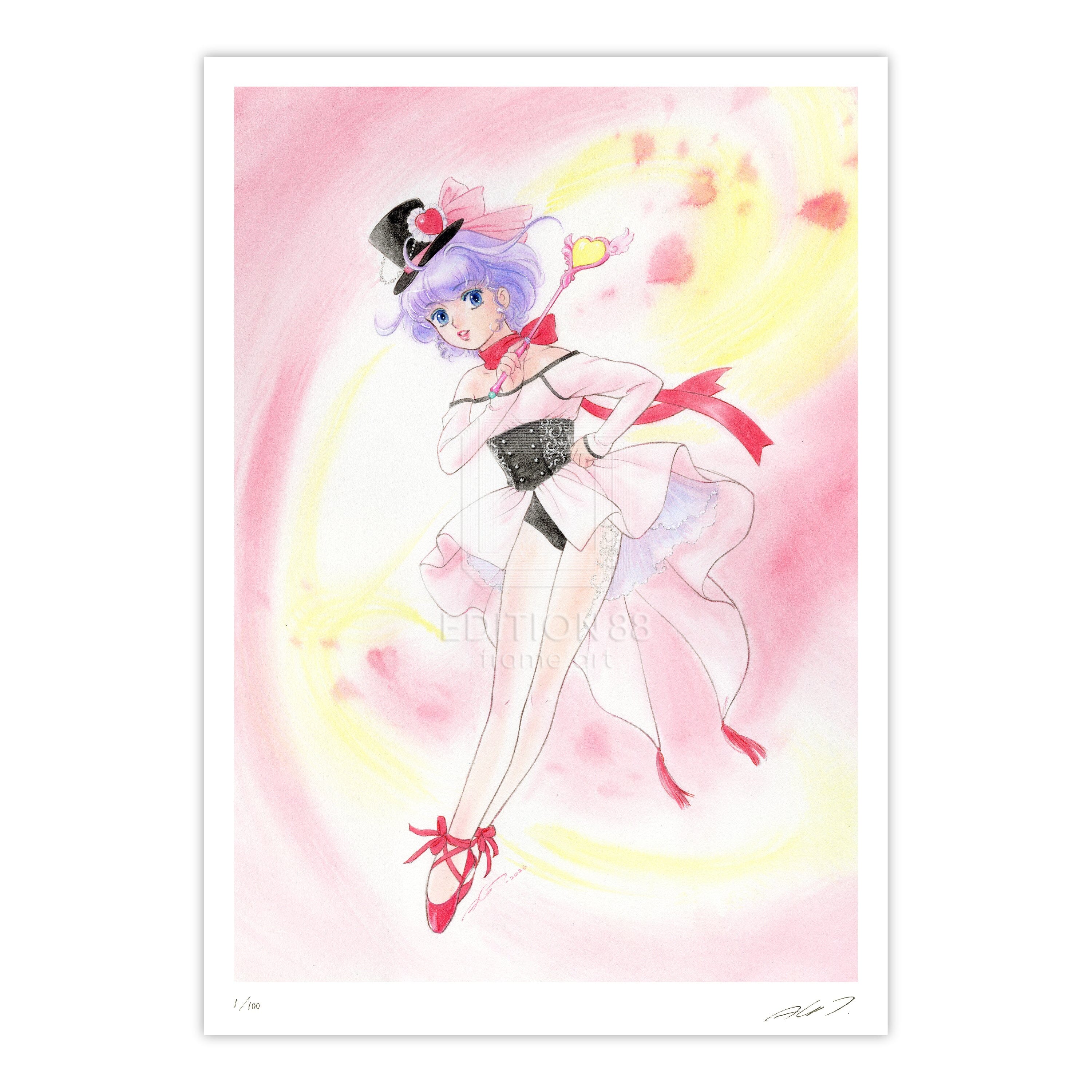 「魔法の天使 クリィミーマミ」88グラフ It's a Magic Show ! /高田明美(直筆サイン入り / 限定100枚) 88グラフ Edition88
