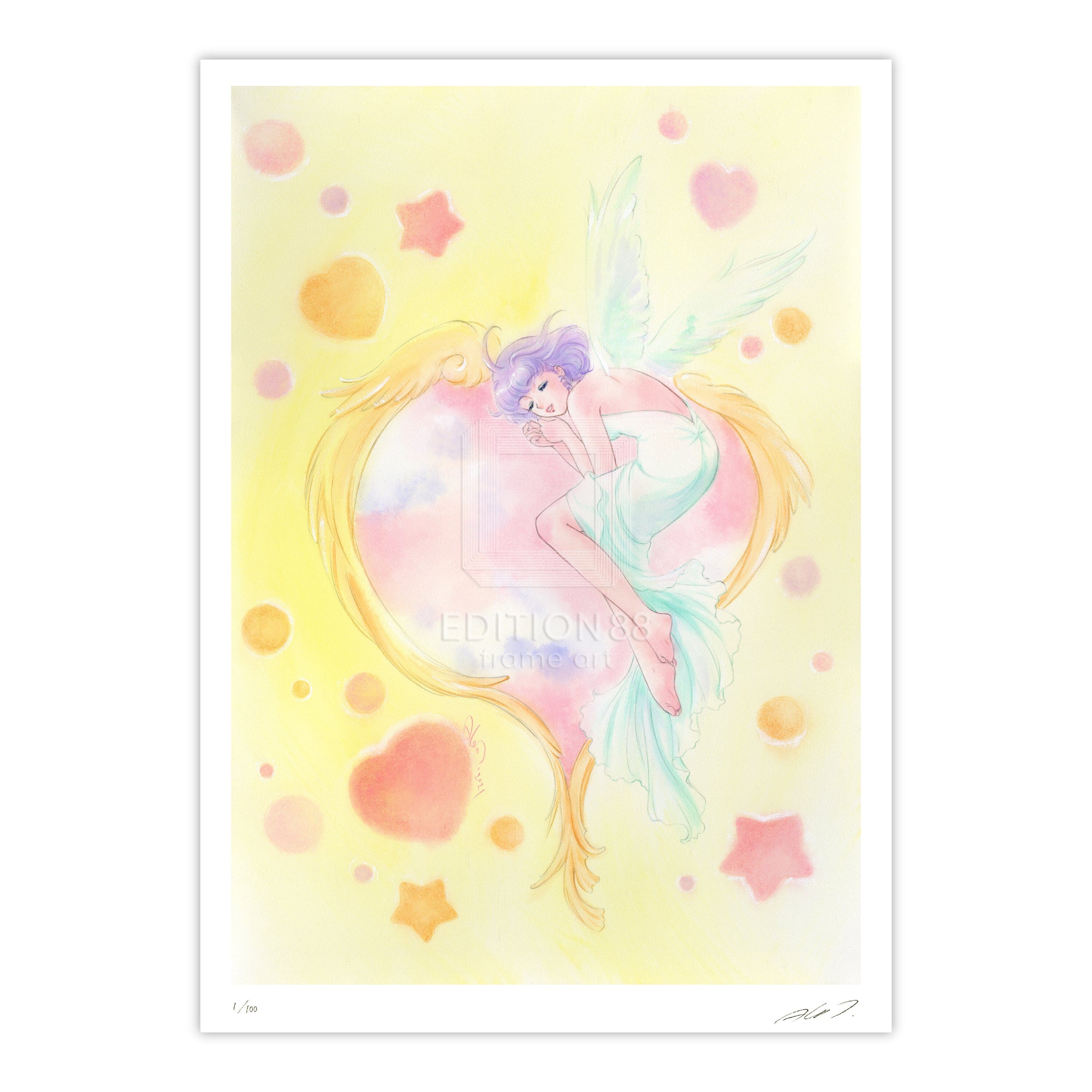 「魔法の天使 クリィミーマミ」88グラフ Sweet Dream /高田明美(直筆サイン入り / 限定100枚) 88グラフ Edition88