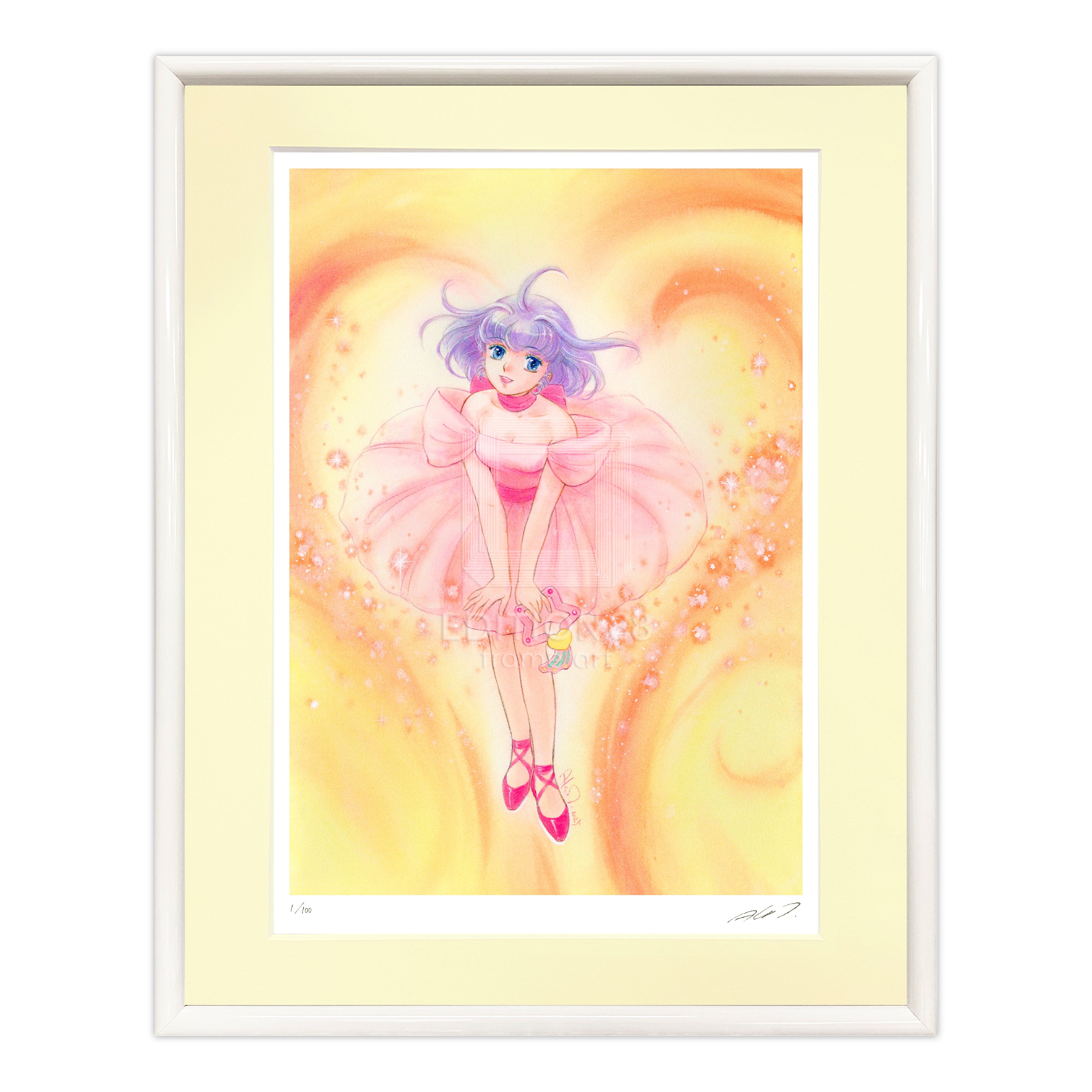 「魔法の天使クリィミーマミ」88グラフ Twinkling Magic /高田明美(直筆サイン入り / 限定100枚)