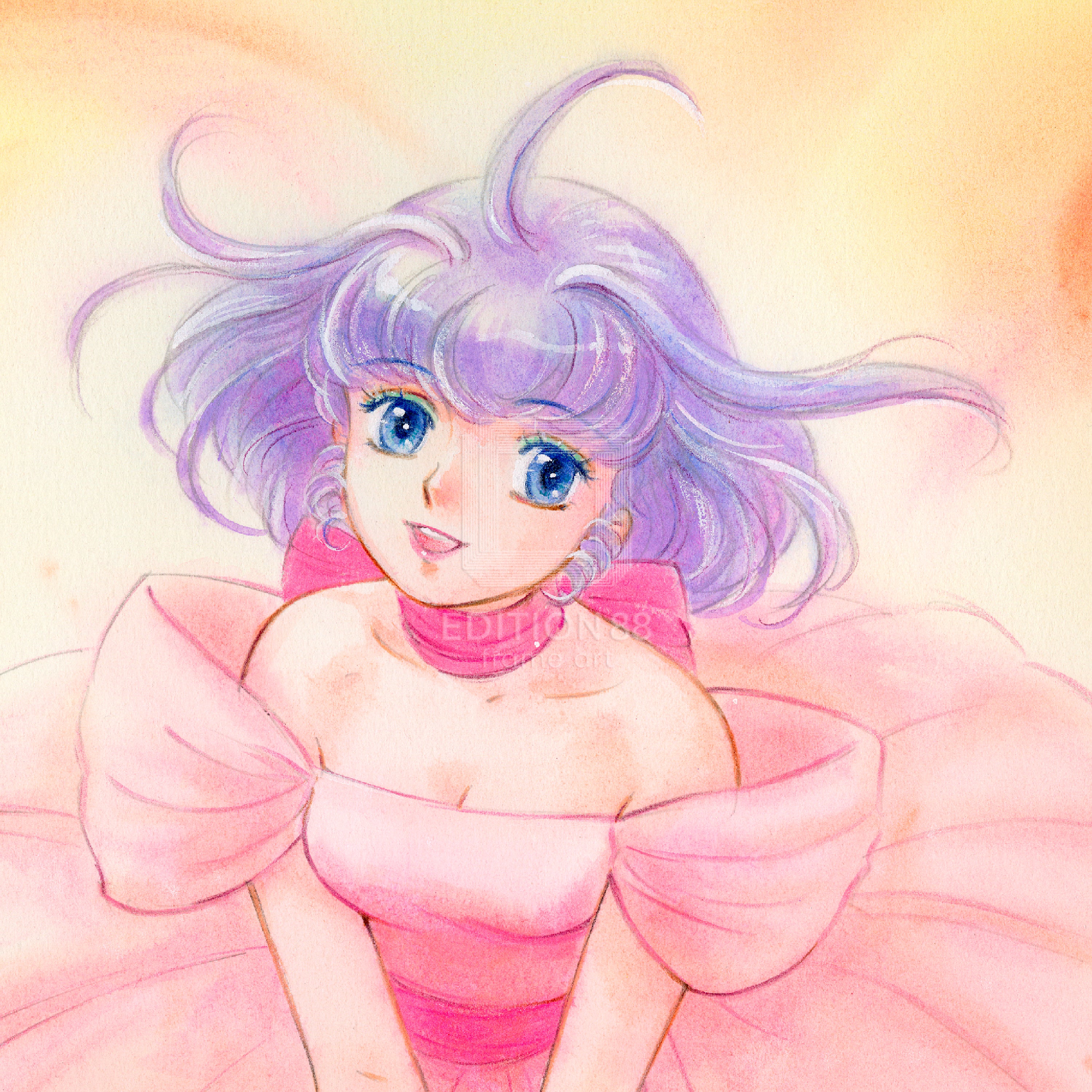「魔法の天使クリィミーマミ」88グラフ Twinkling Magic /高田明美(直筆サイン入り / 限定100枚)