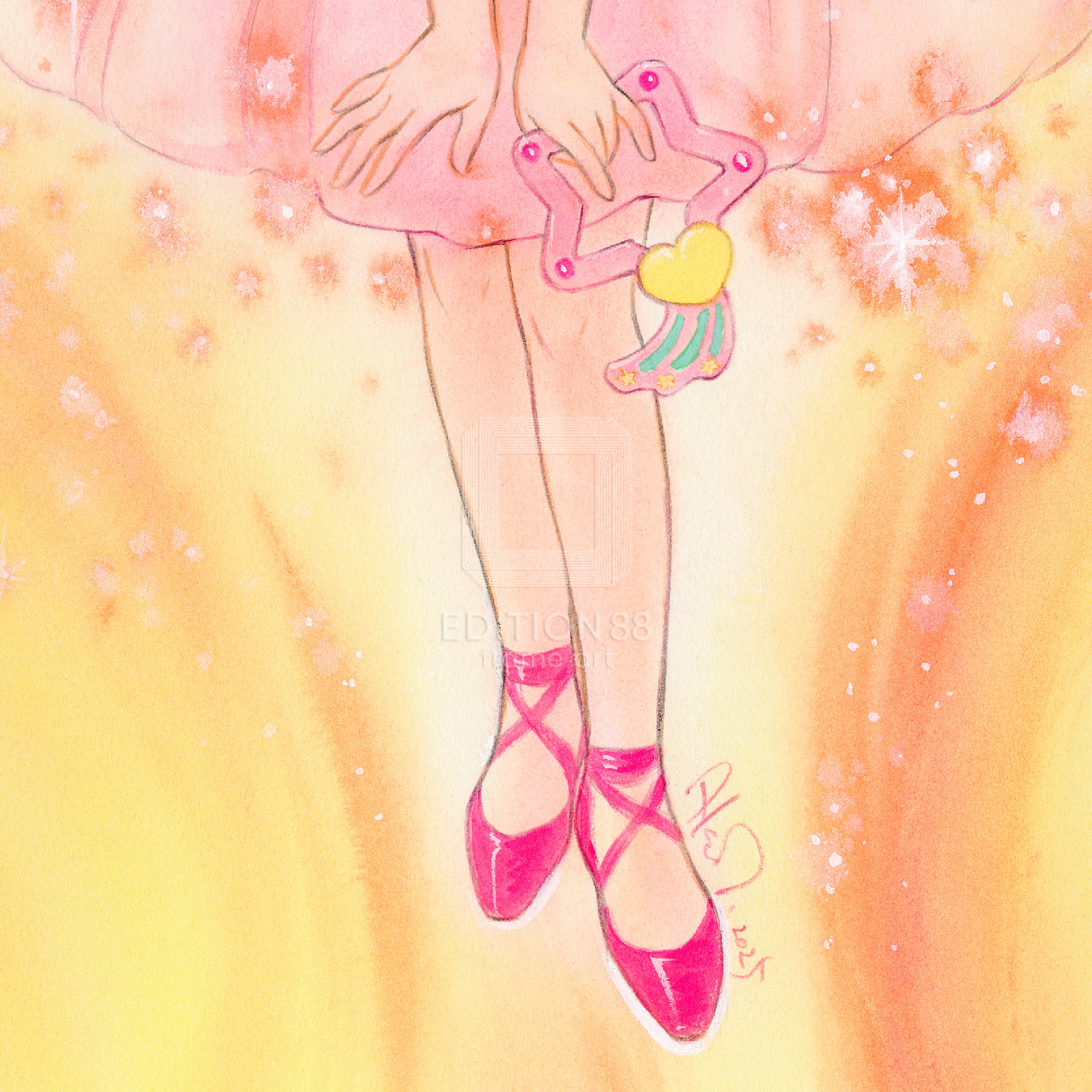 「魔法の天使クリィミーマミ」88グラフ Twinkling Magic /高田明美(直筆サイン入り / 限定100枚)