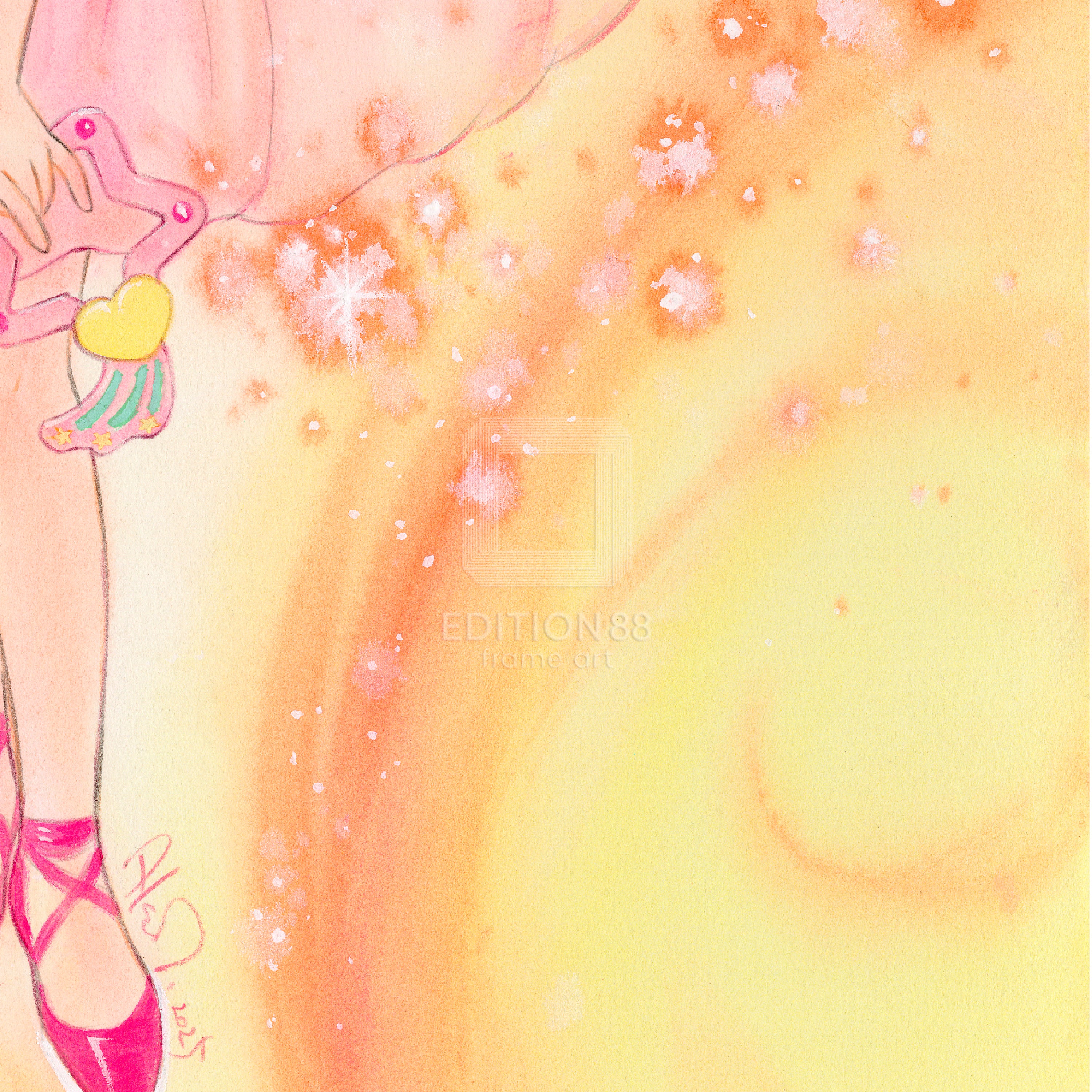 「魔法の天使クリィミーマミ」88グラフ Twinkling Magic /高田明美(直筆サイン入り / 限定100枚)
