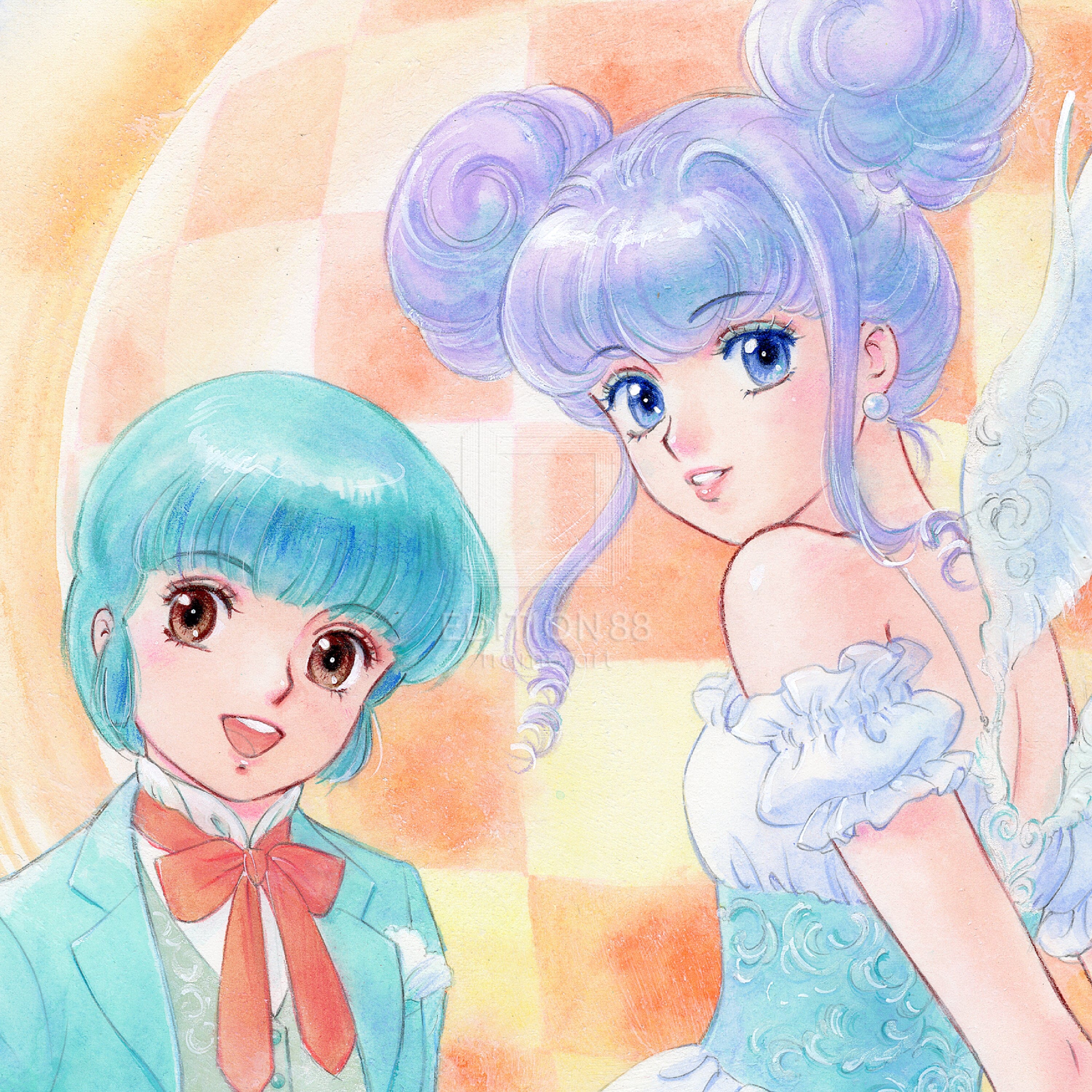 「魔法の天使 クリィミーマミ」88グラフ フェザースターへの扉 Ⅱ /高田明美(直筆サイン入り / 限定300枚) 88グラフ Edition88