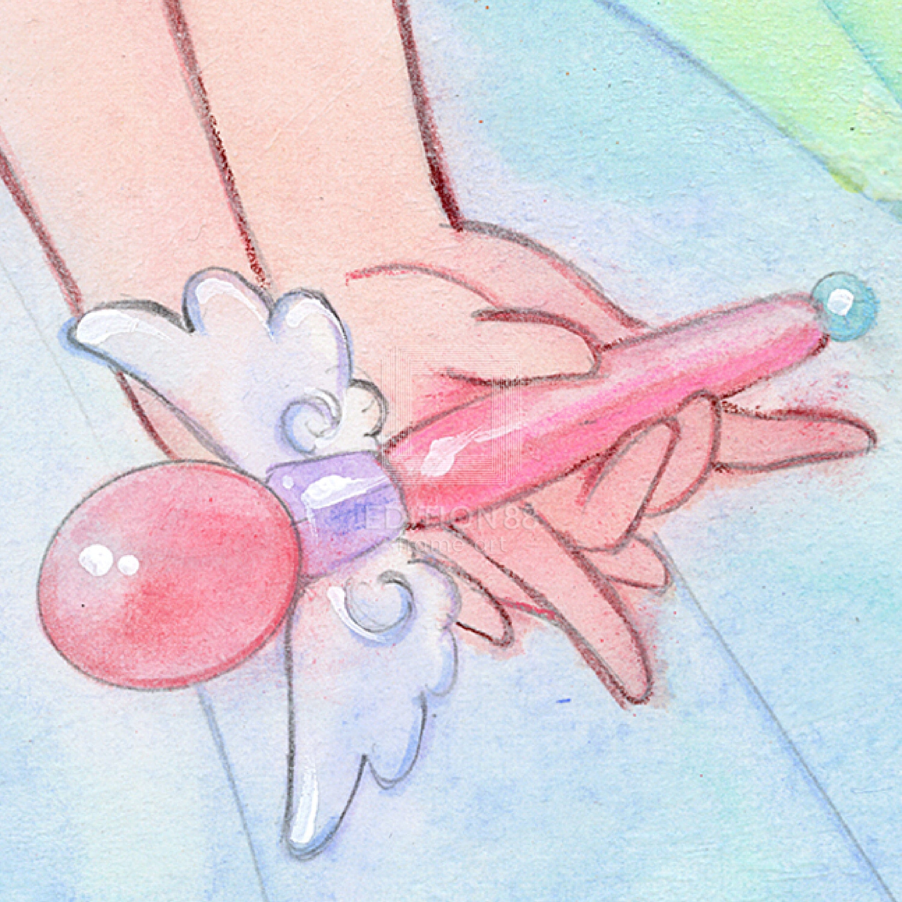 「魔法の天使 クリィミーマミ」88グラフ フェザースターへの扉 Ⅱ /高田明美(直筆サイン入り / 限定300枚) 88グラフ Edition88