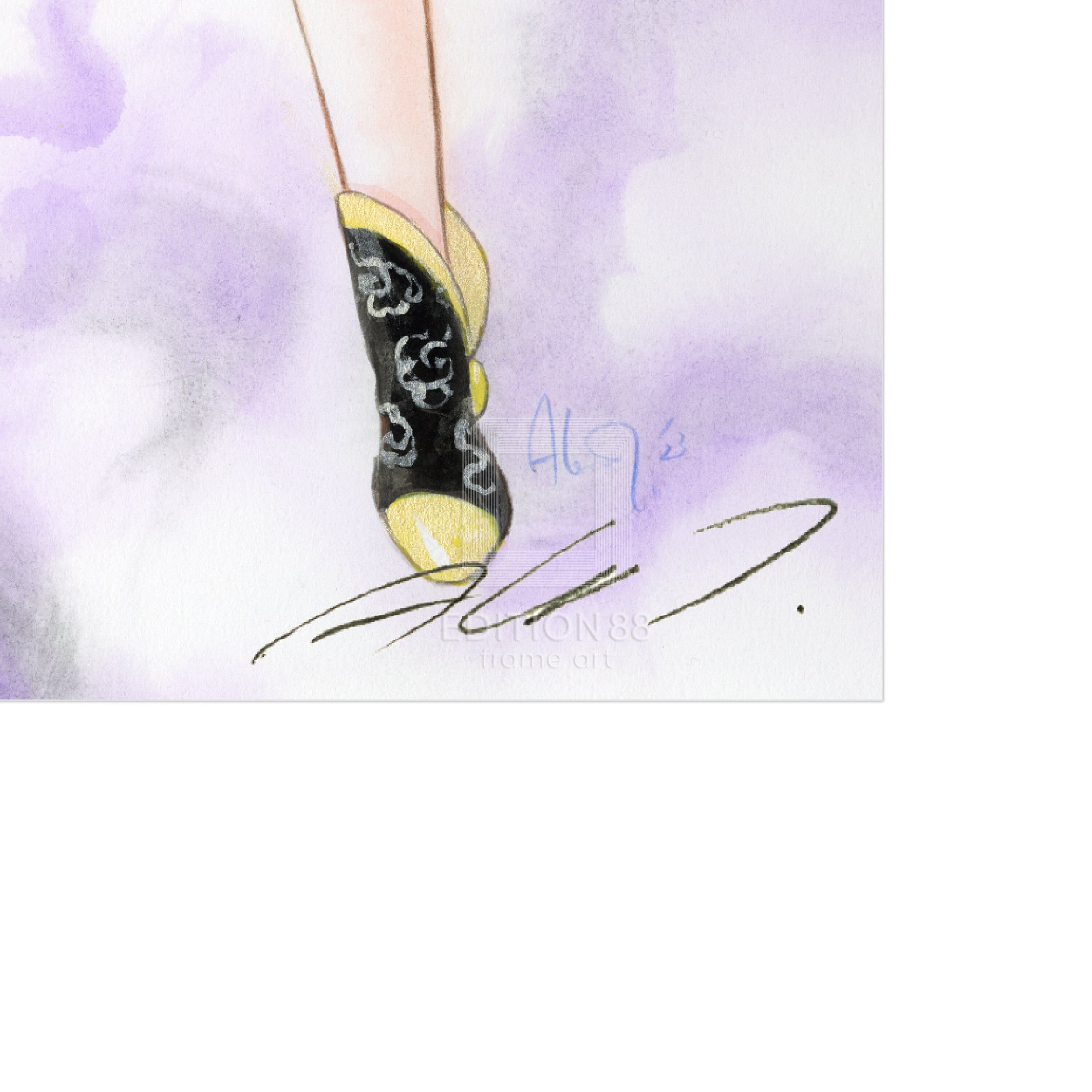 「魔法の天使 クリィミーマミ」88グラフミニ「如意宝珠」 /高田明美(直筆サイン入り / 限定100枚) 88グラフ Edition88