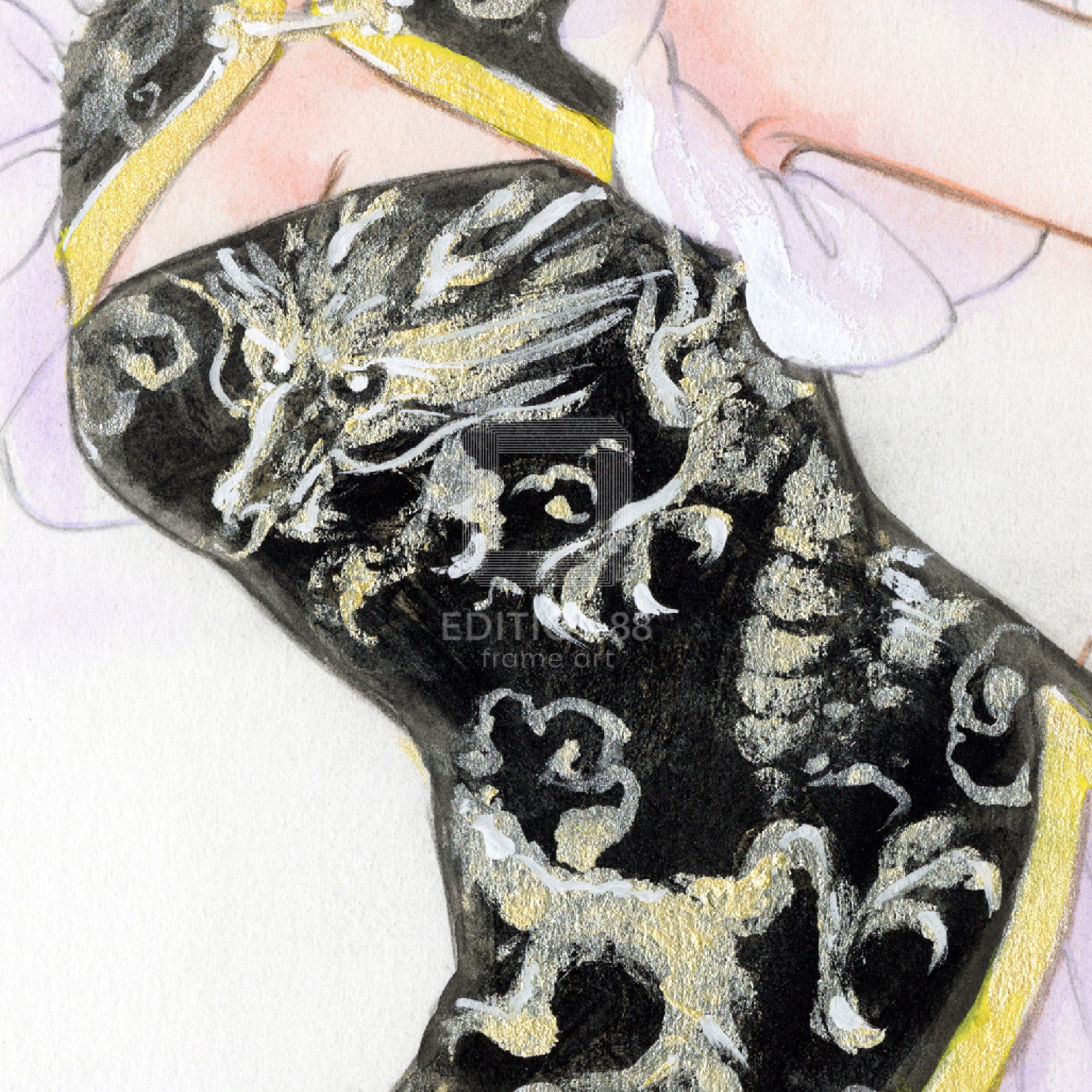 「魔法の天使 クリィミーマミ」88グラフミニ「如意宝珠」 /高田明美(直筆サイン入り / 限定100枚) 88グラフ Edition88