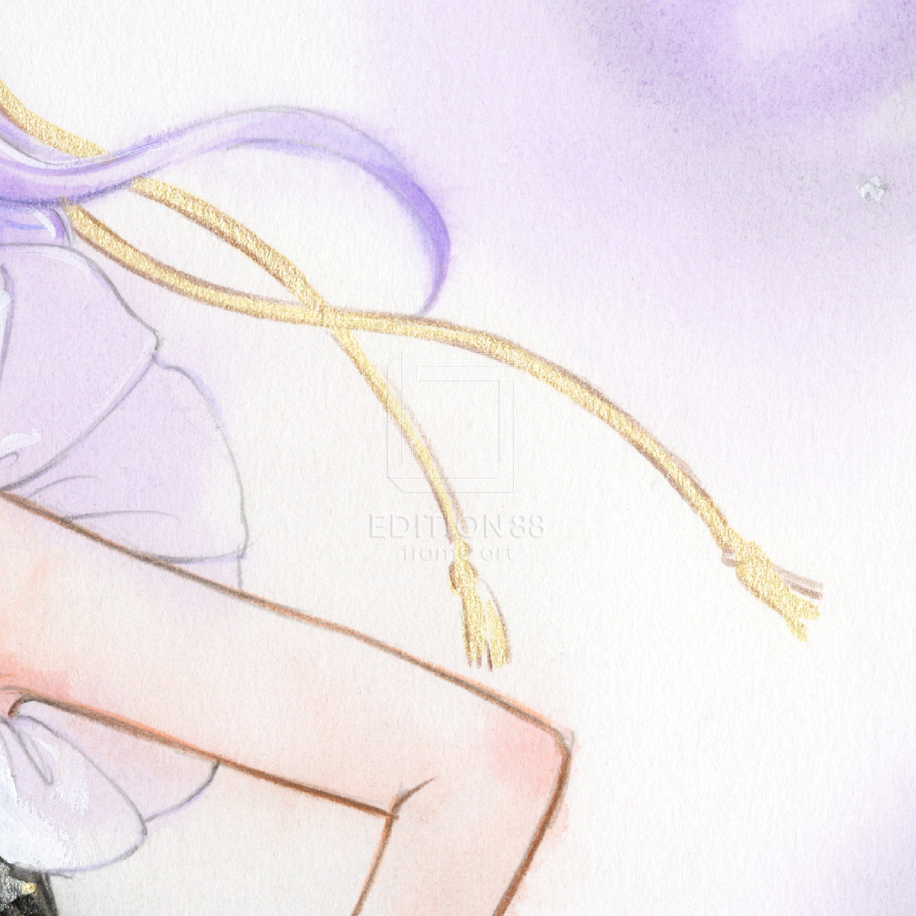 「魔法の天使 クリィミーマミ」88グラフミニ「如意宝珠」 /高田明美(直筆サイン入り / 限定100枚) 88グラフ Edition88