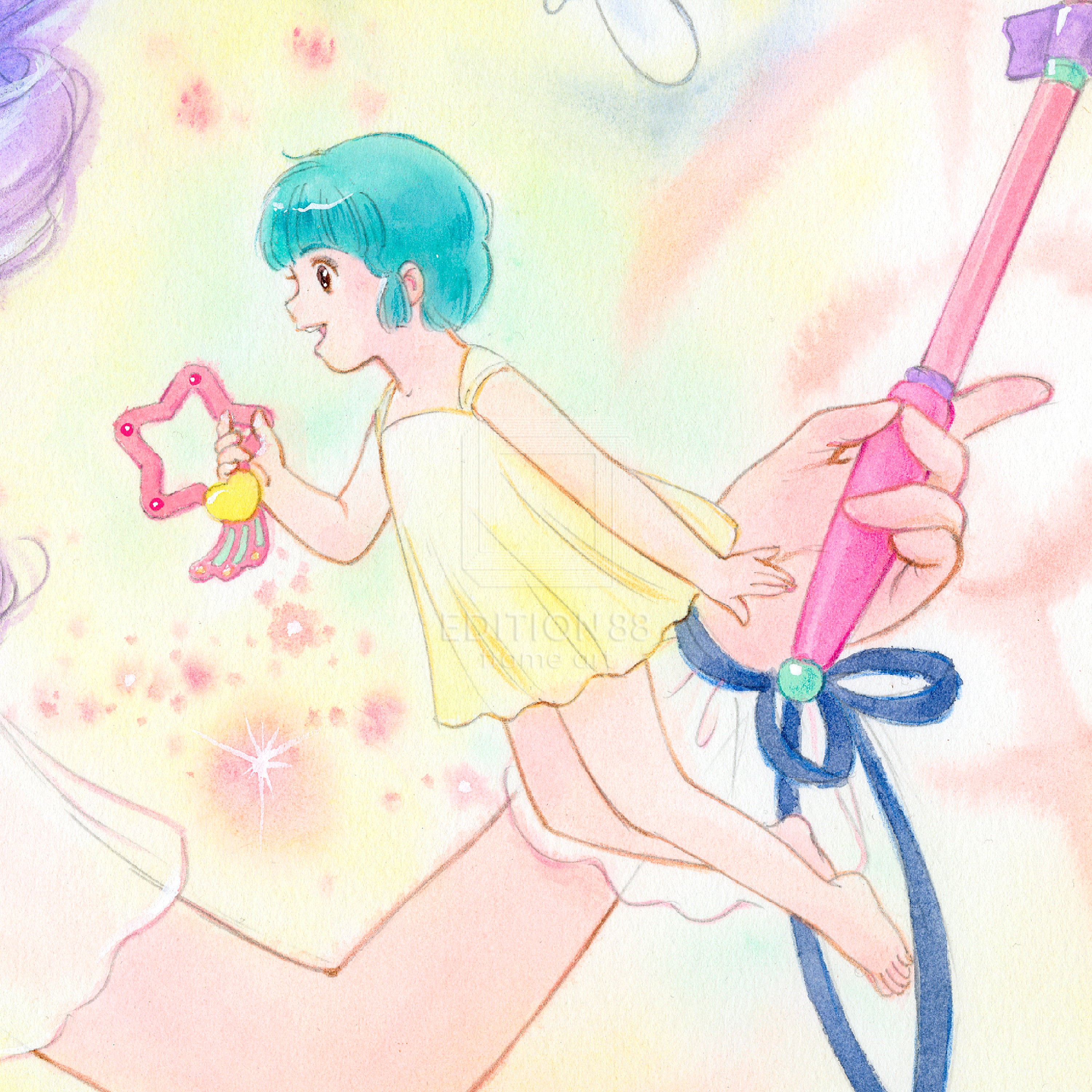 「魔法の天使クリィミーマミ」88グラフ Conductor of Happiness /高田明美(直筆サイン入り / 限定100枚)