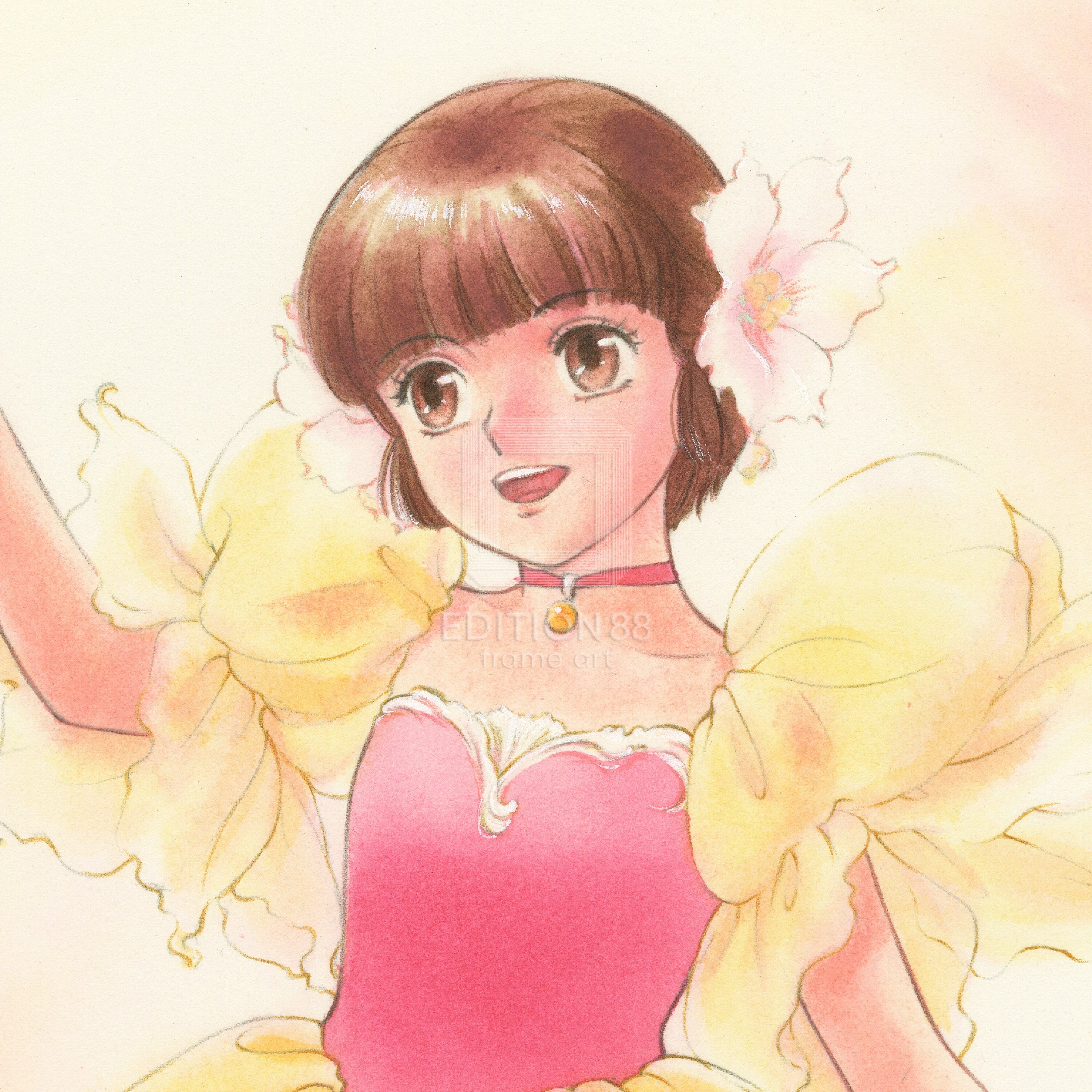 「魔法の天使 クリィミーマミ」88グラフ shall we dance? /高田明美(直筆サイン入り / 限定100枚) 88グラフ Edition88