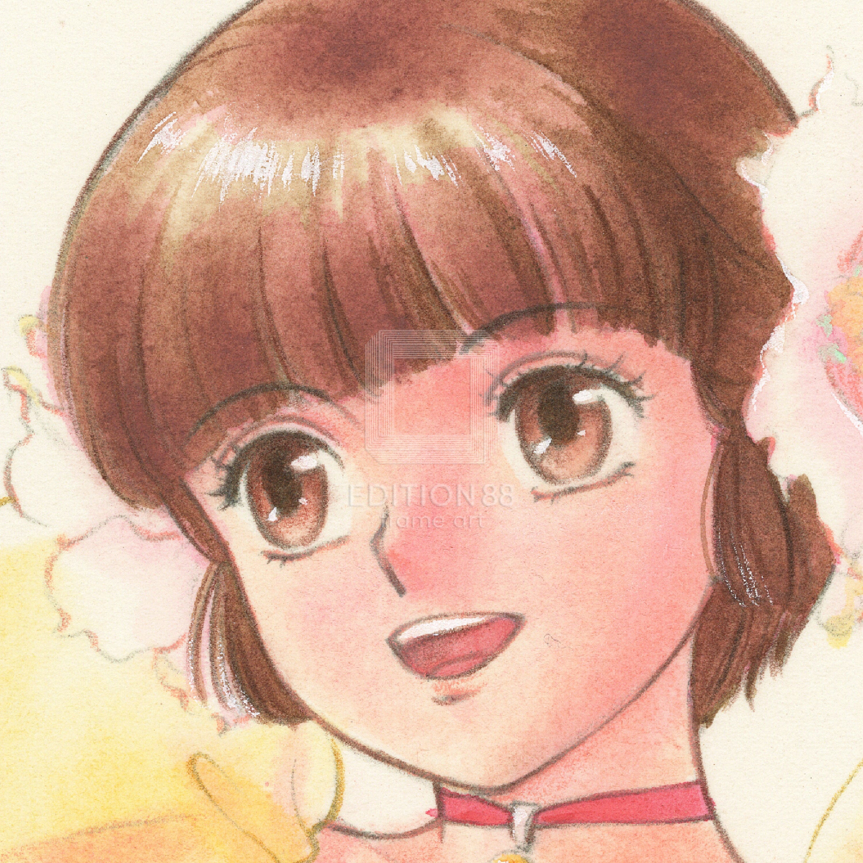「魔法の天使 クリィミーマミ」88グラフ shall we dance? /高田明美(直筆サイン入り / 限定100枚) 88グラフ Edition88