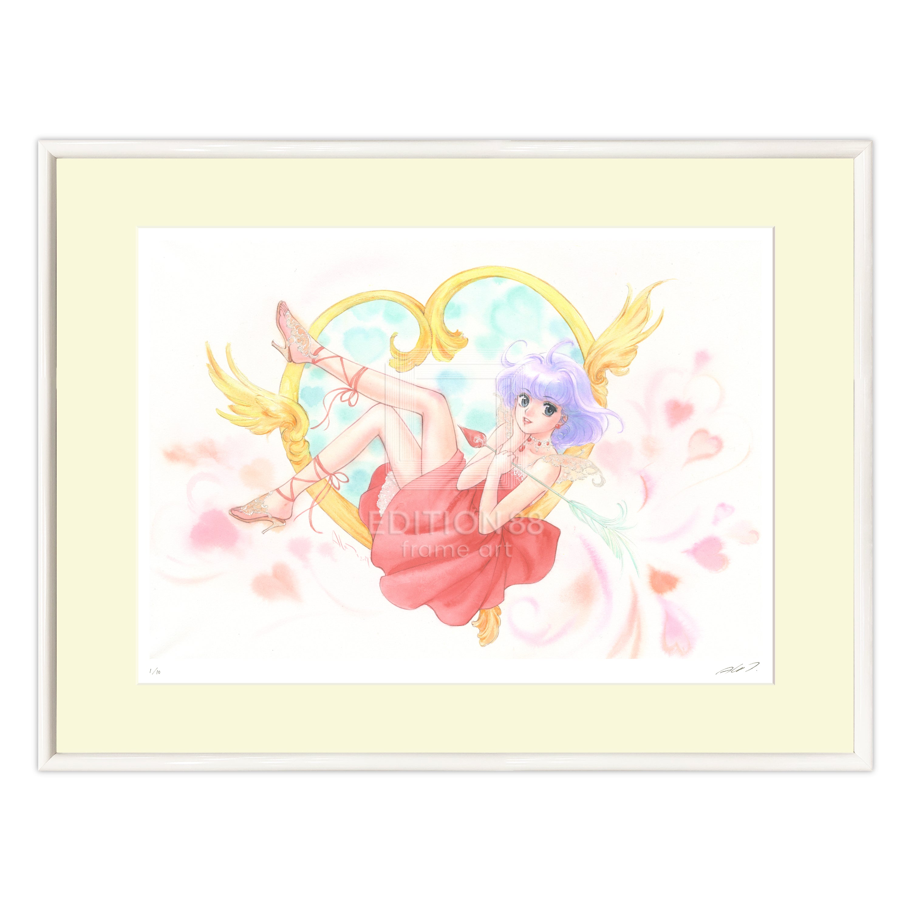 「魔法の天使クリィミーマミ」 88グラフ DX ハートのユリ椅子/ 高田明美(直筆サイン入り/限定100枚)