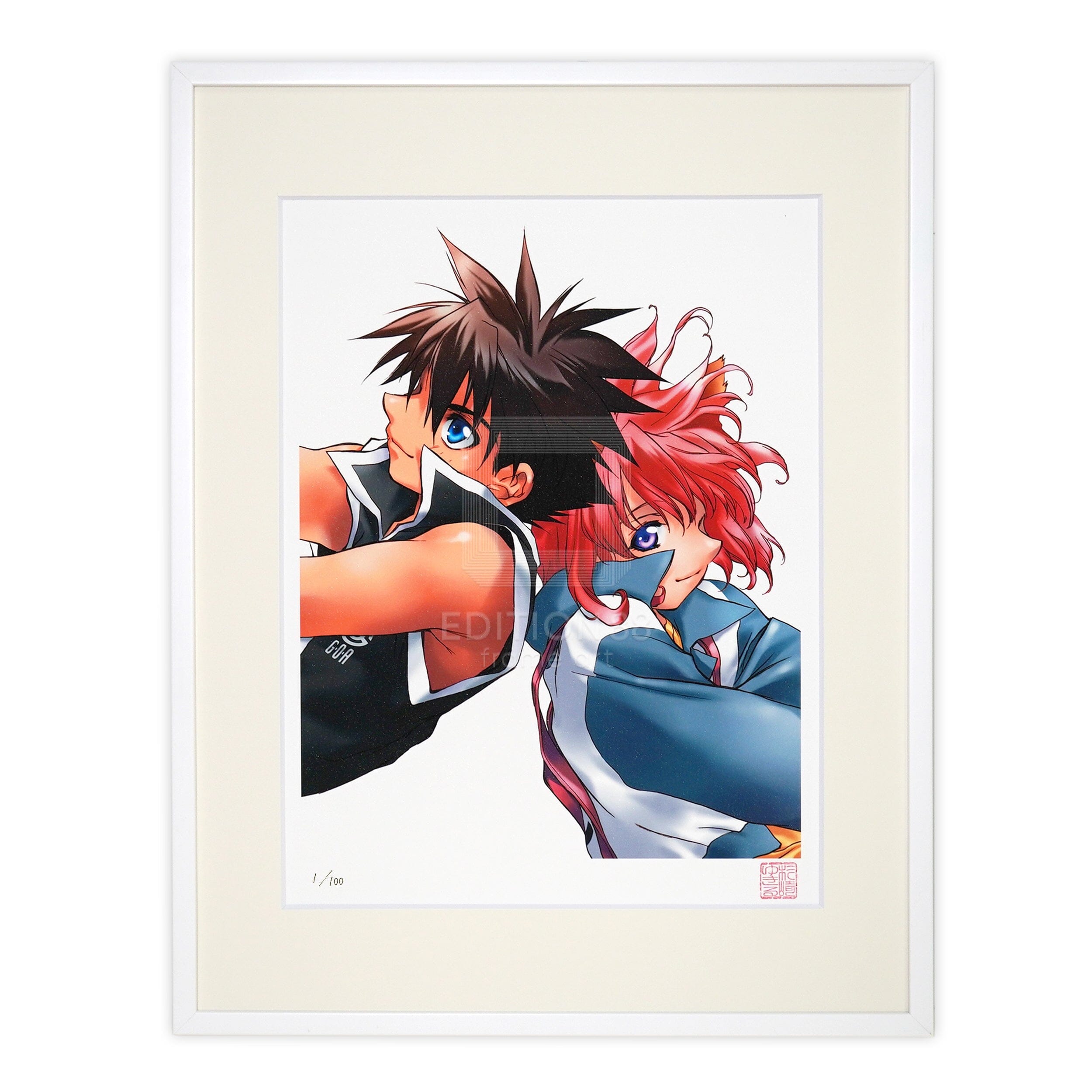 「女神候補生」88グラフ1/ 杉崎ゆきる(落款入り / 限定100枚) 88グラフ Edition88