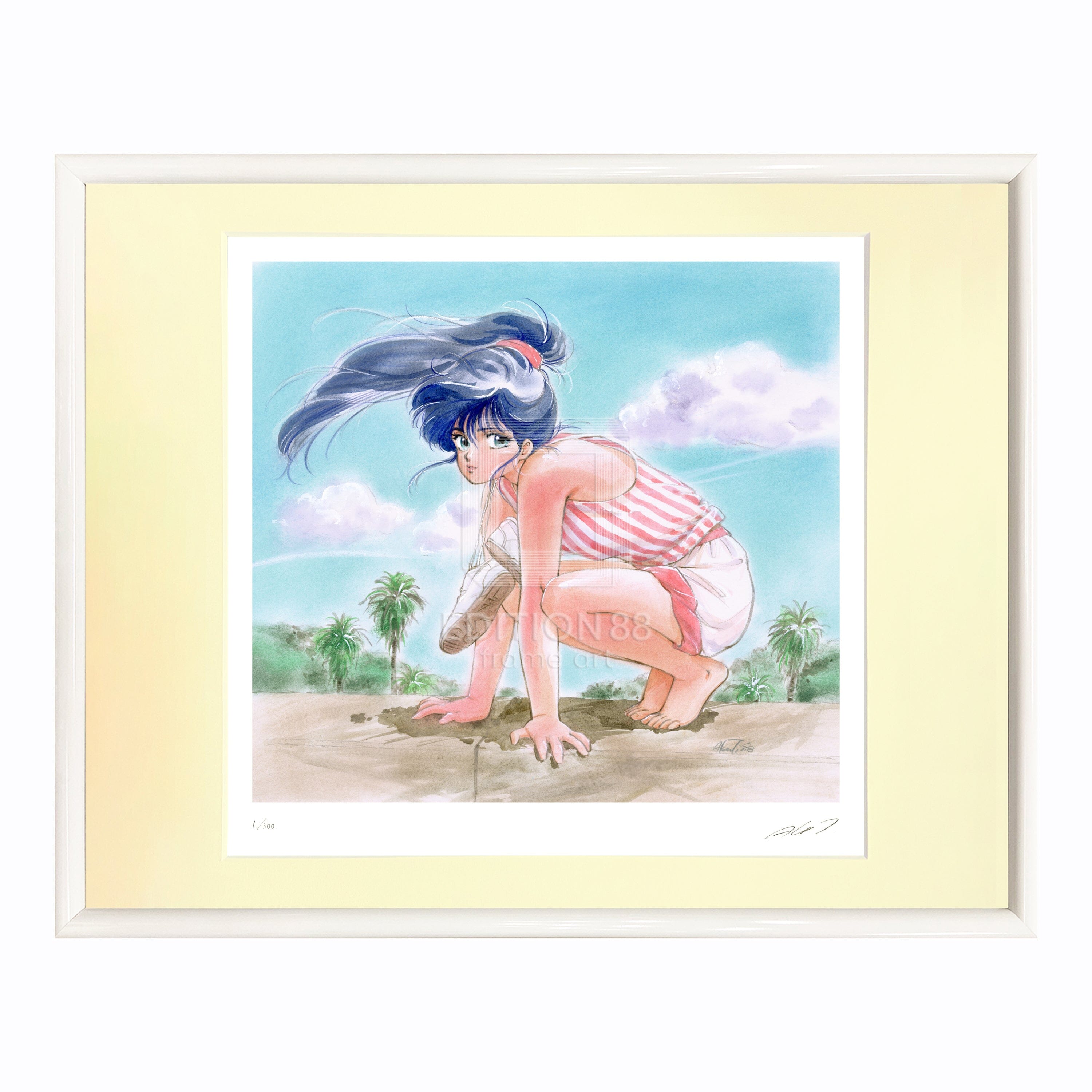 「きまぐれオレンジ☆ロード」88グラフ 17 / 高田明美(直筆サイン入り / 限定300枚) 88グラフ Edition88