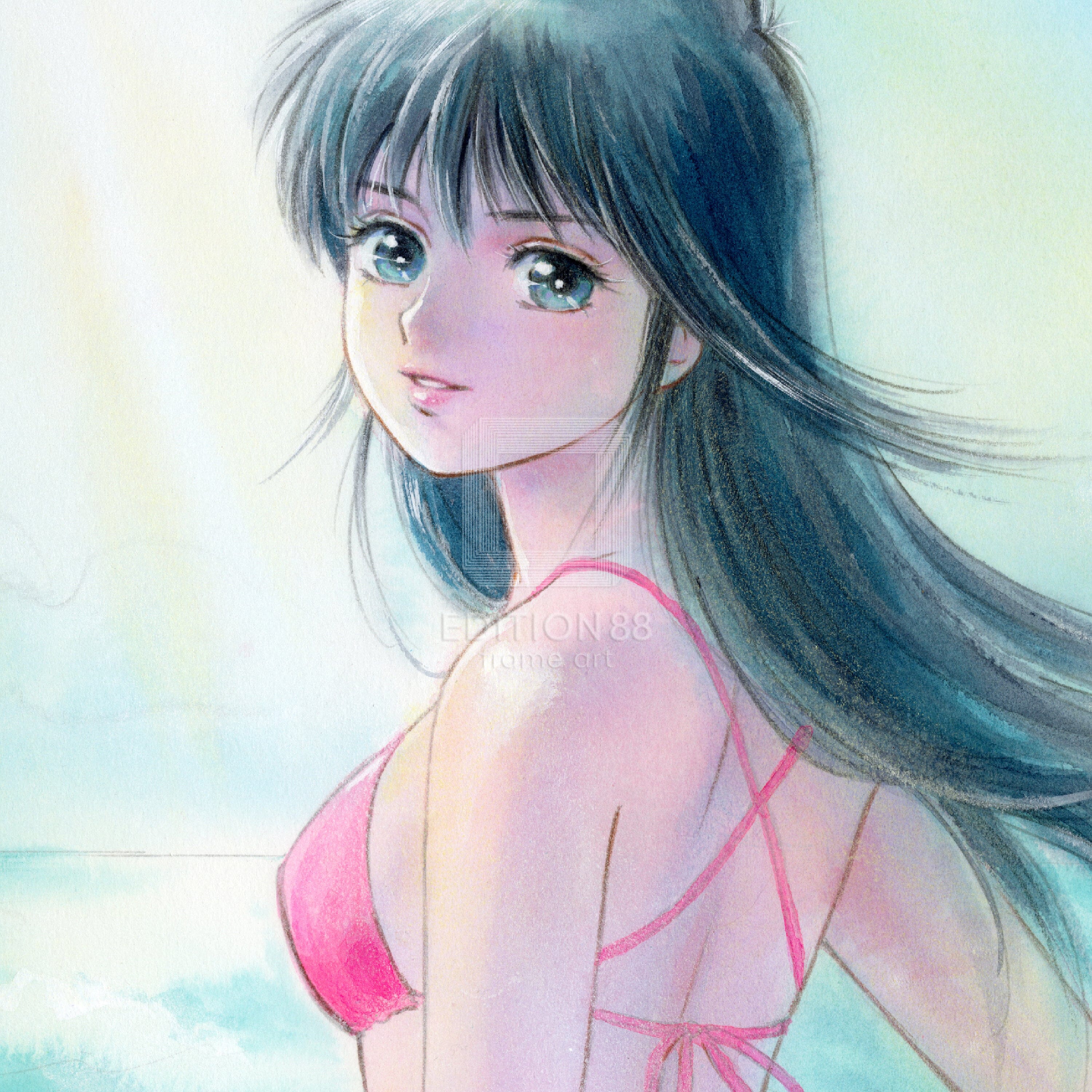 「きまぐれオレンジ☆ロード」88グラフ 15 「40周年描き下ろし」/ 高田明美(直筆サイン入り / 限定300枚) 88グラフ Edition88