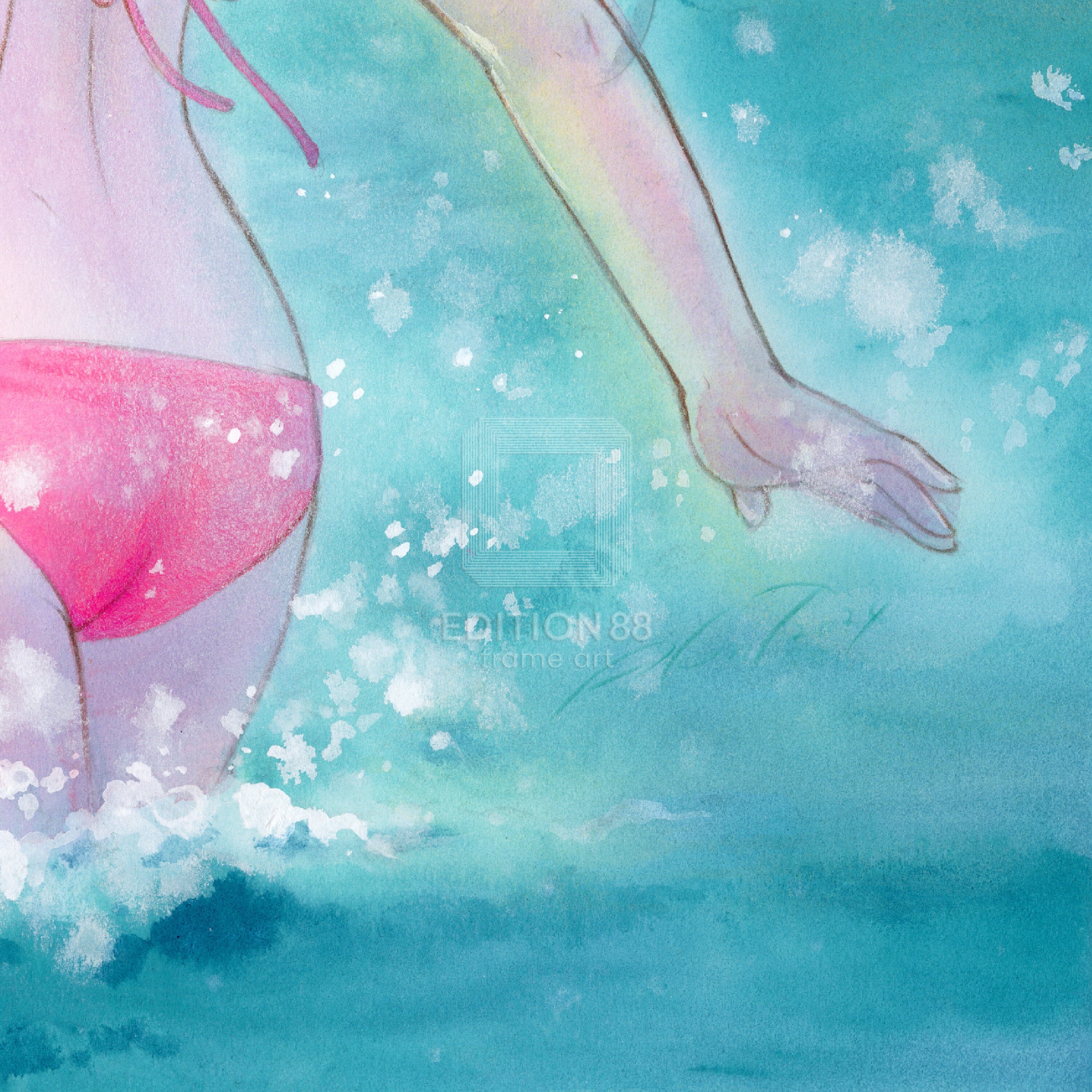 「きまぐれオレンジ☆ロード」88グラフ 15 「40周年描き下ろし」/ 高田明美(直筆サイン入り / 限定300枚) 88グラフ Edition88