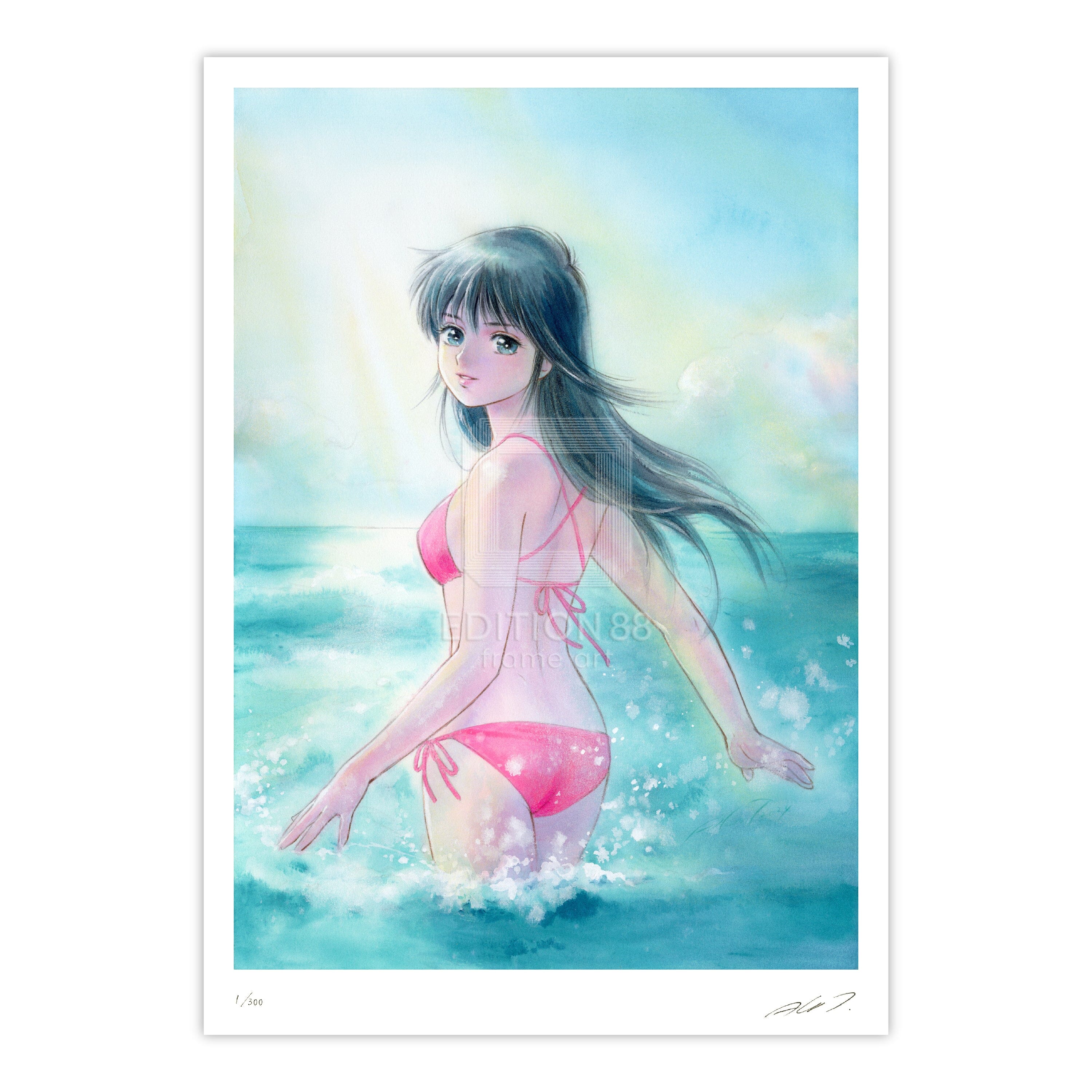 「きまぐれオレンジ☆ロード」88グラフ 15 「40周年描き下ろし」/ 高田明美(直筆サイン入り / 限定300枚) 88グラフ Edition88
