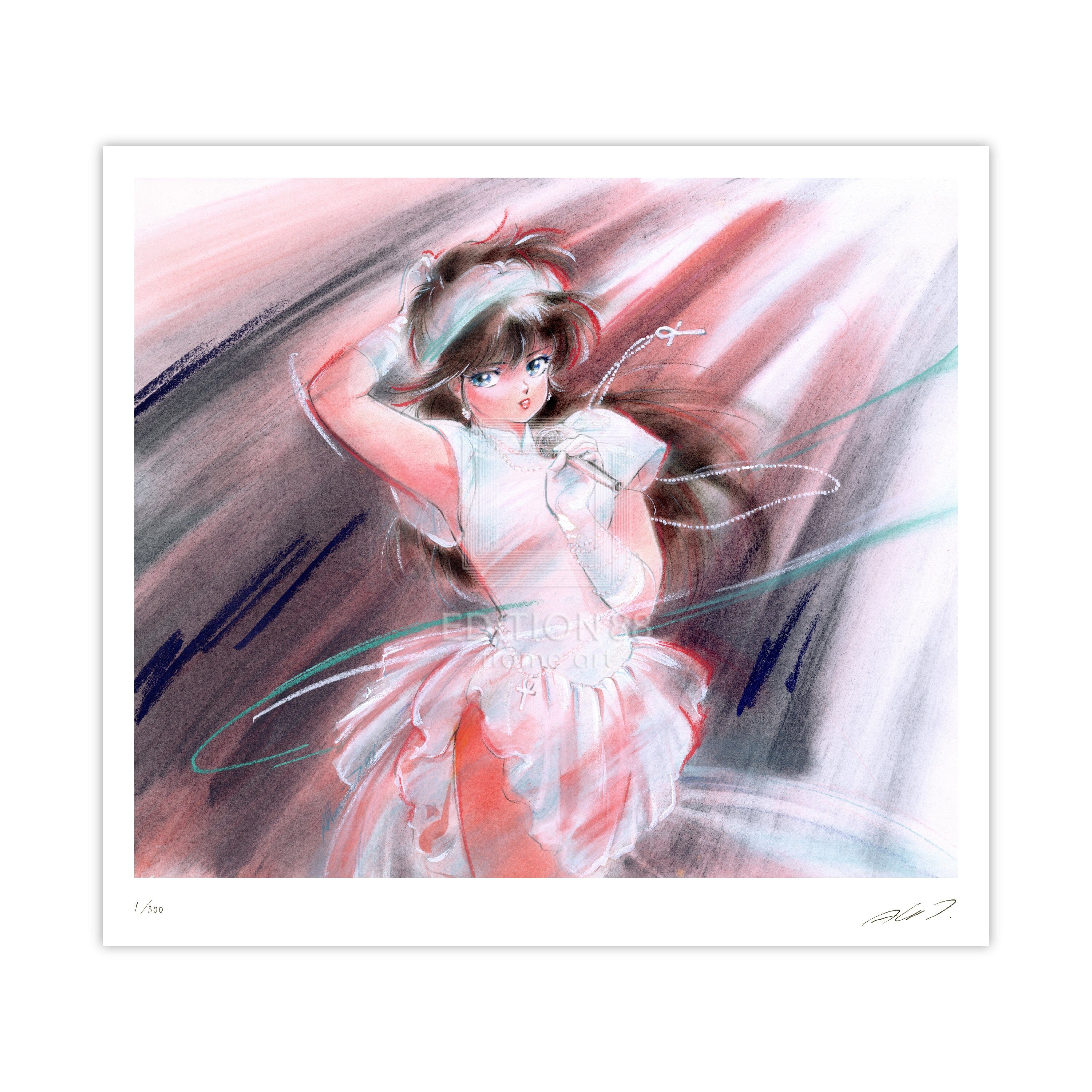 「きまぐれオレンジ☆ロード」88グラフ 16 / 高田明美(直筆サイン入り / 限定300枚) 88グラフ Edition88