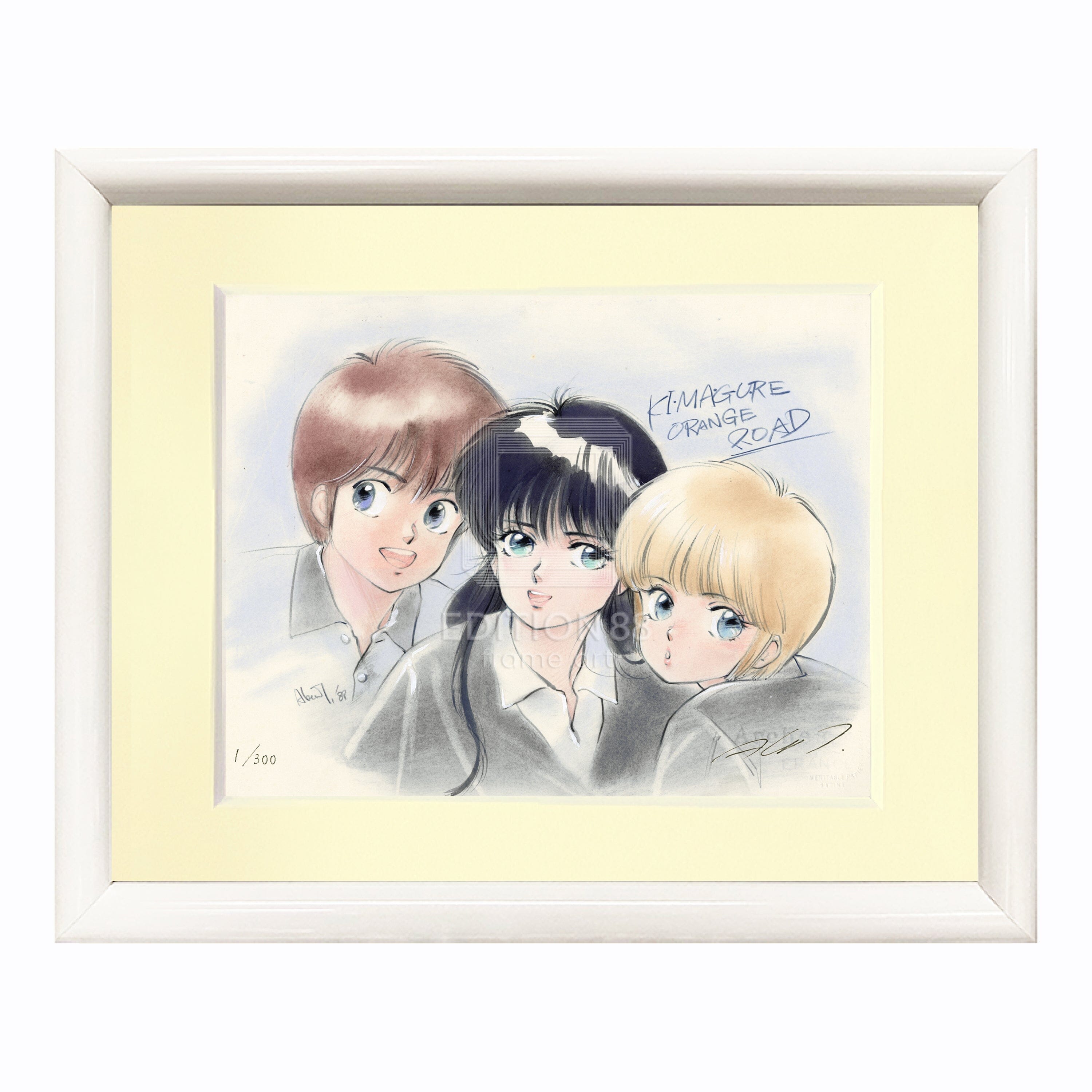 「きまぐれオレンジ☆ロード」88グラフ ミニ1 / 高田明美(直筆サイン入り / 限定300枚) 88グラフ Edition88