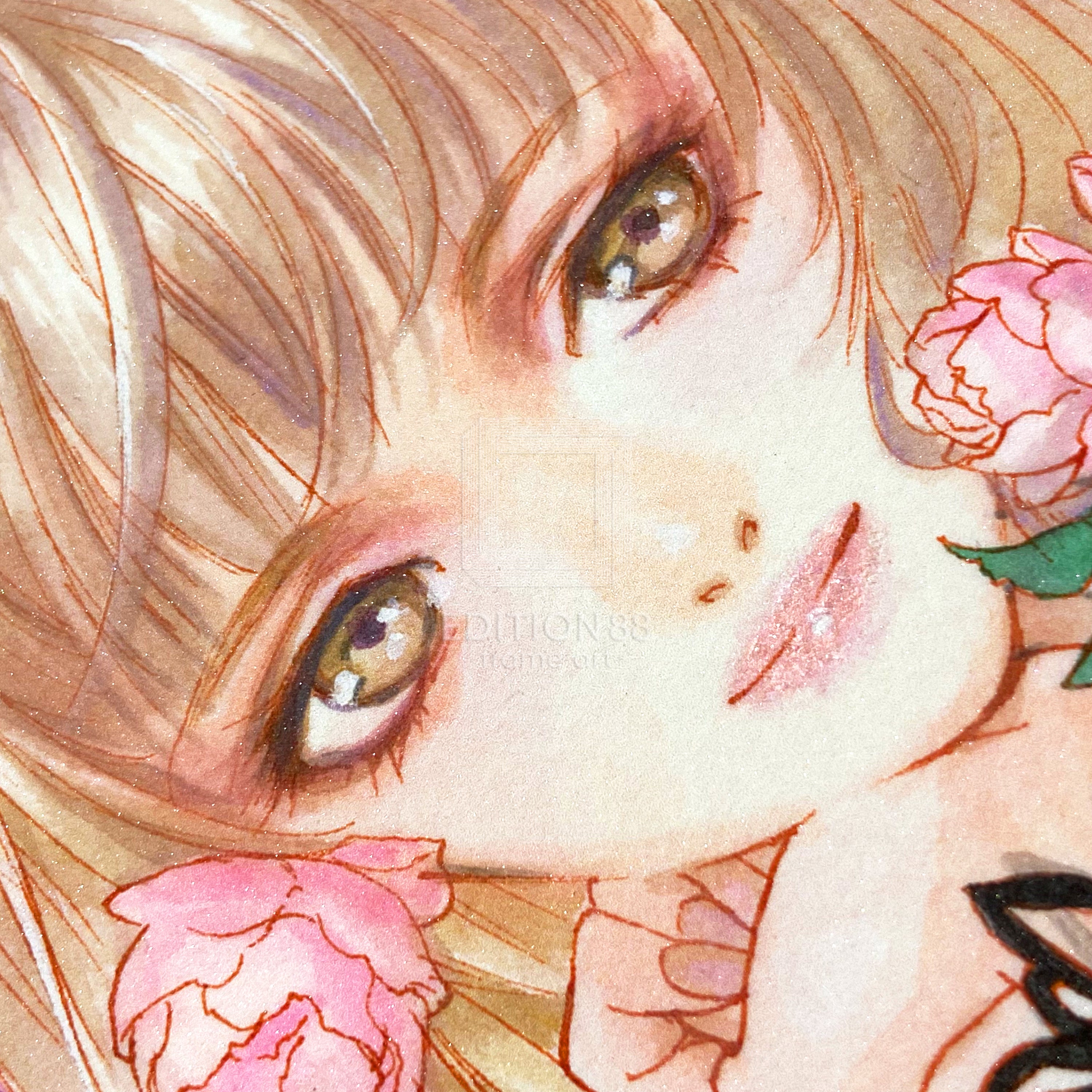 88グラフ「Papillon」 プラチナ版/いのまたむつみ(箔押しサイン入り)