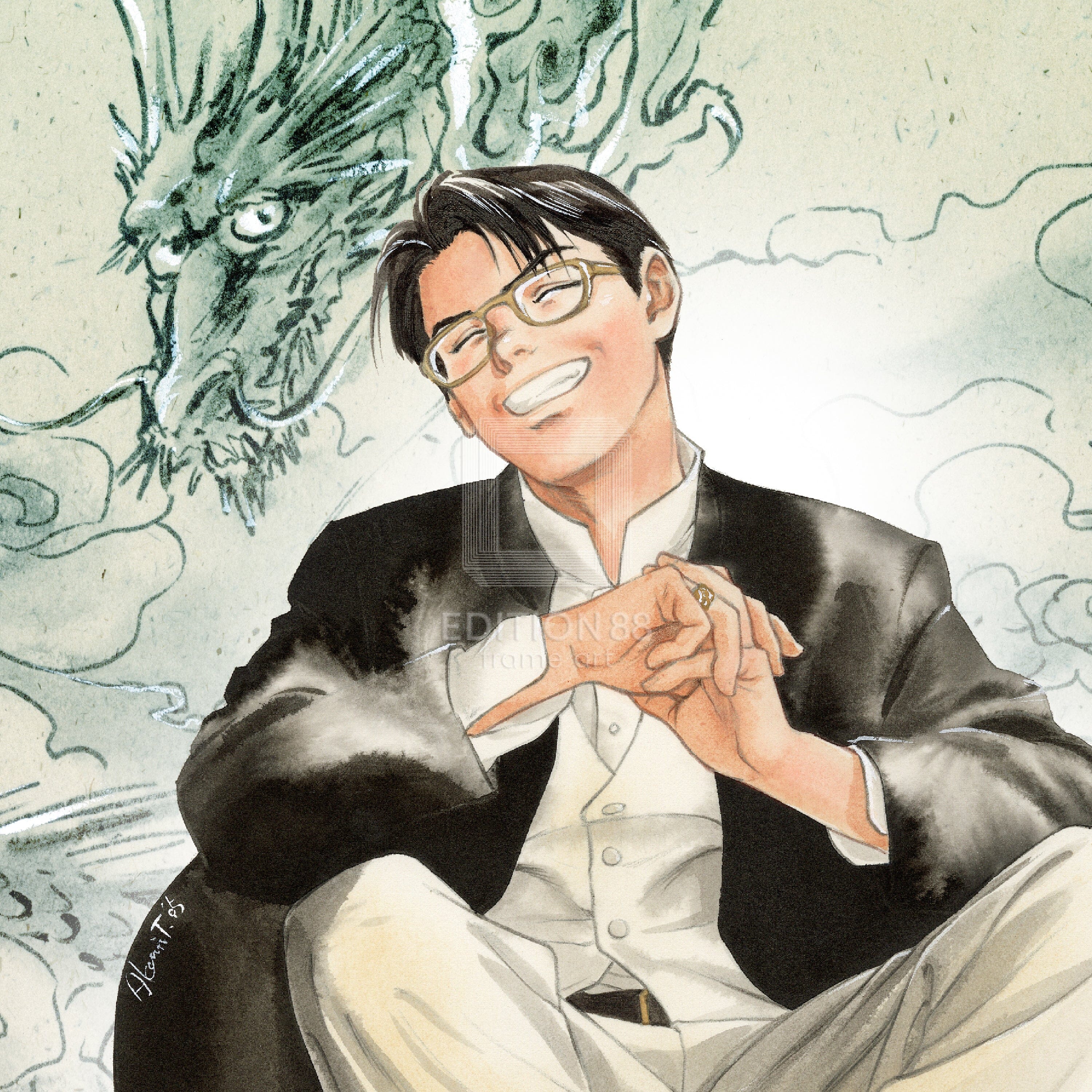 「機動警察パトレイバー 」88グラフ2(高田明美直筆サイン入り / 限定100枚) 88グラフ Edition88