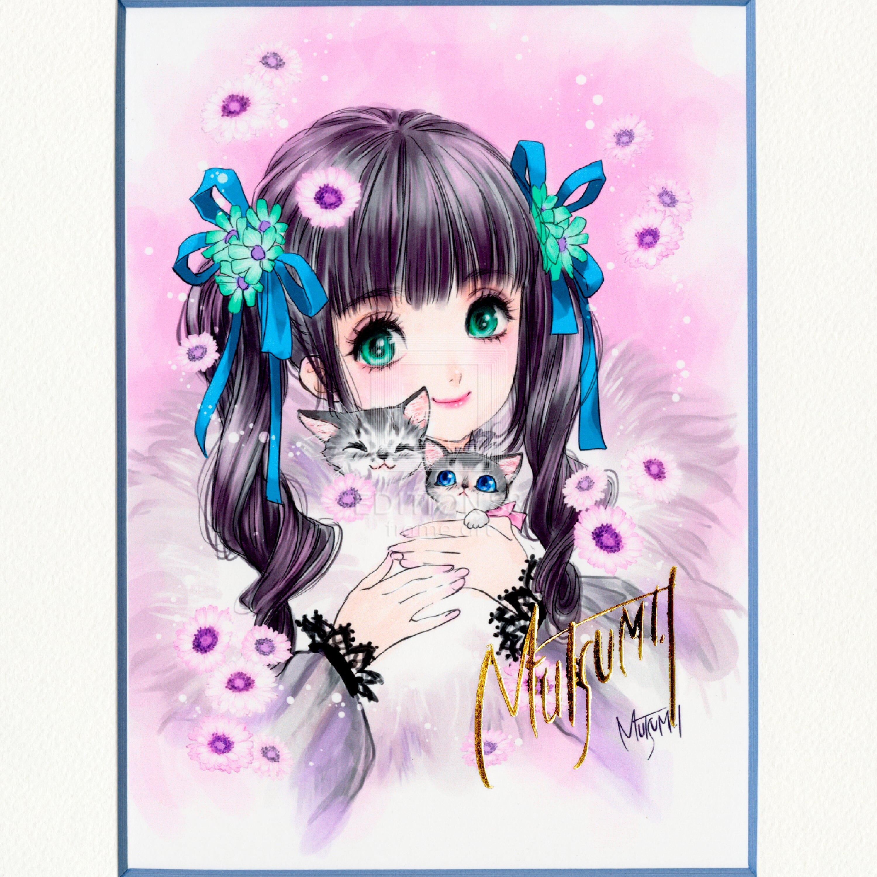 88グラフ ミニ「リボン」/いのまたむつみ(箔押しサイン入り) 88グラフ Edition88